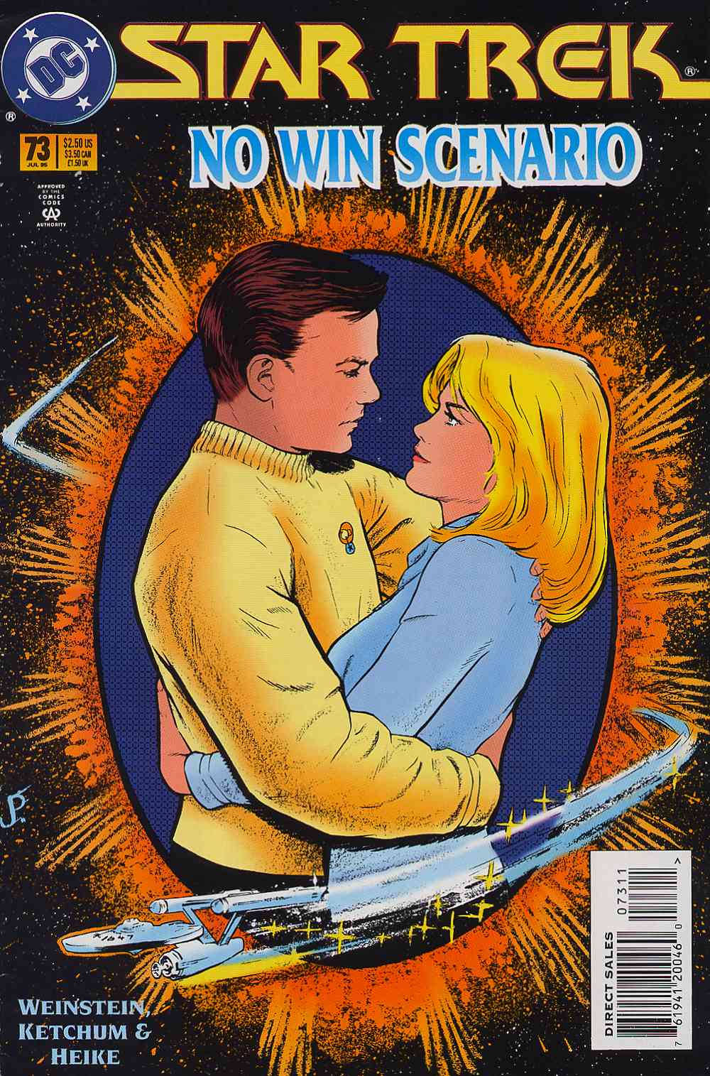 Read online Star Trek (1989) comic -  Issue #73 - 1