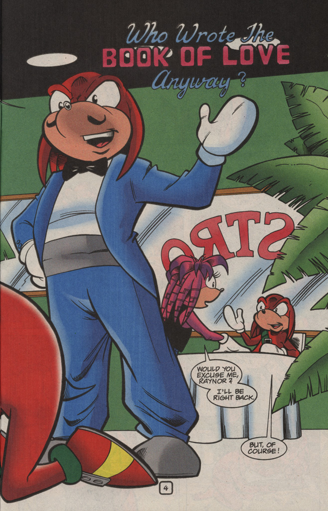 Read online Knuckles the Echidna comic -  Issue #27 - 7