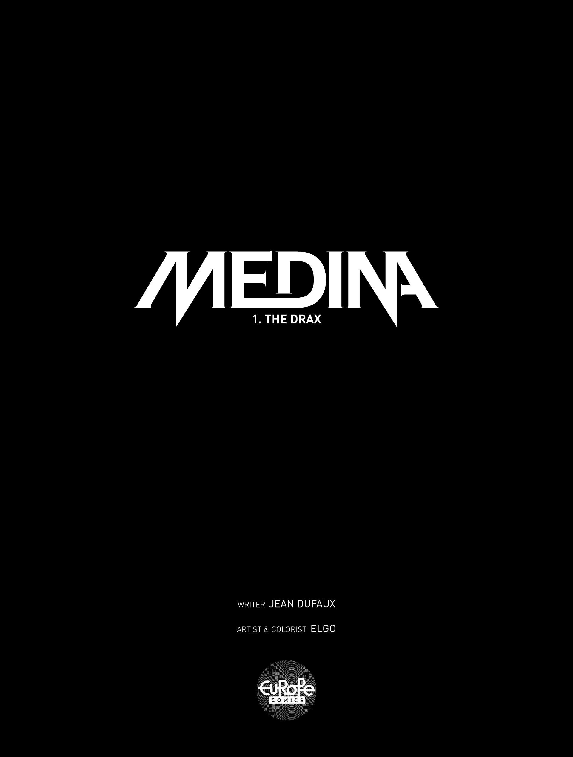 Read online Medina comic -  Issue #1 - 2