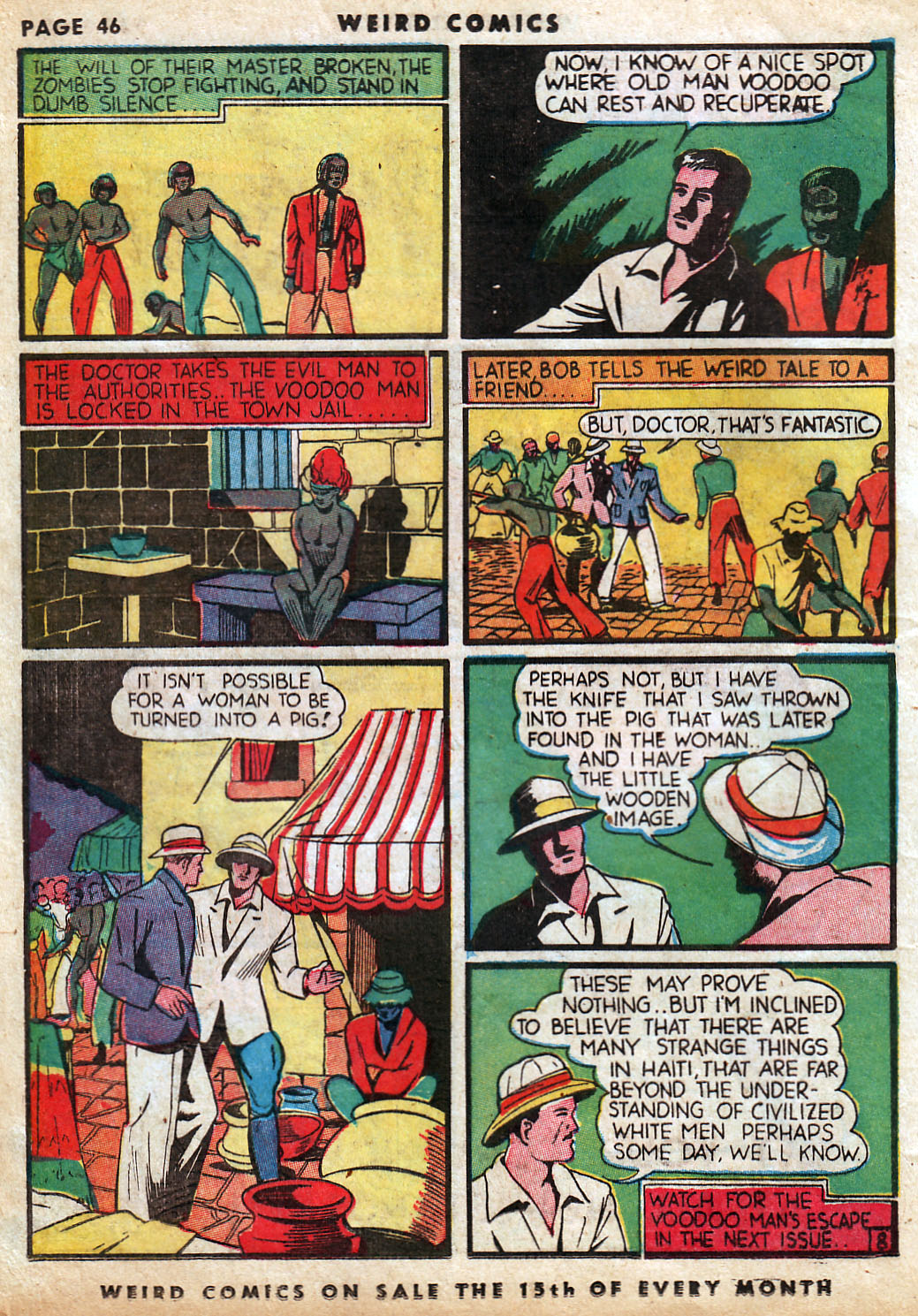 Read online Weird Comics comic -  Issue #3 - 48