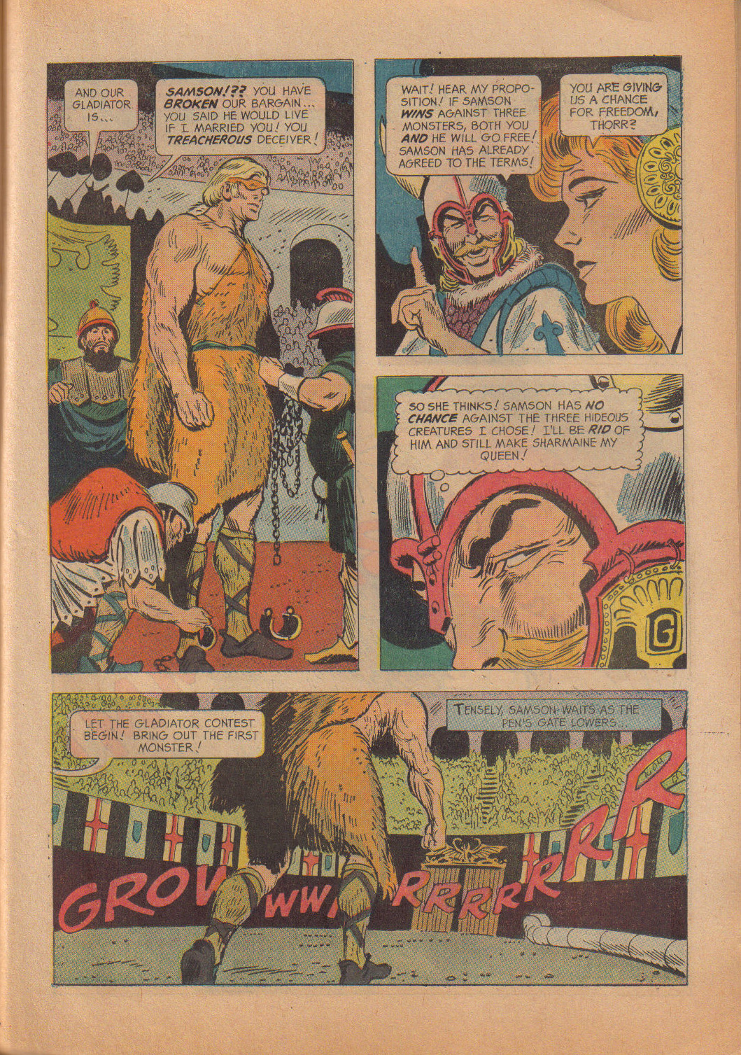 Read online Mighty Samson (1964) comic -  Issue #4 - 23