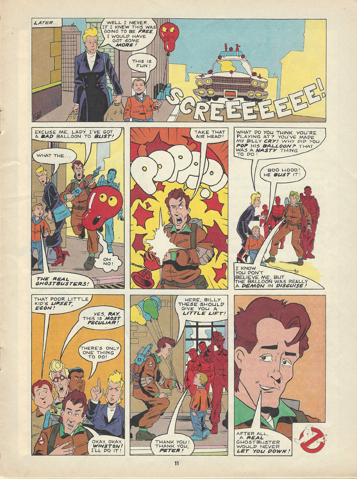 Read online The Real Ghostbusters comic -  Issue #41 - 11