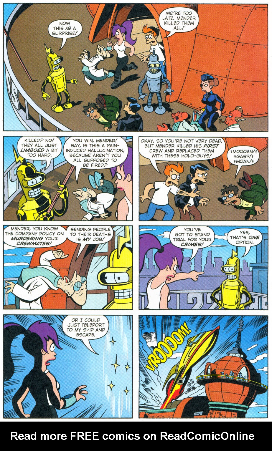Read online Futurama Comics comic -  Issue #23 - 24
