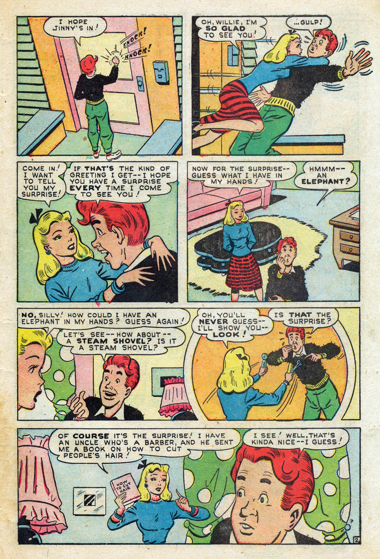 Read online Willie Comics (1946) comic -  Issue #8 - 42