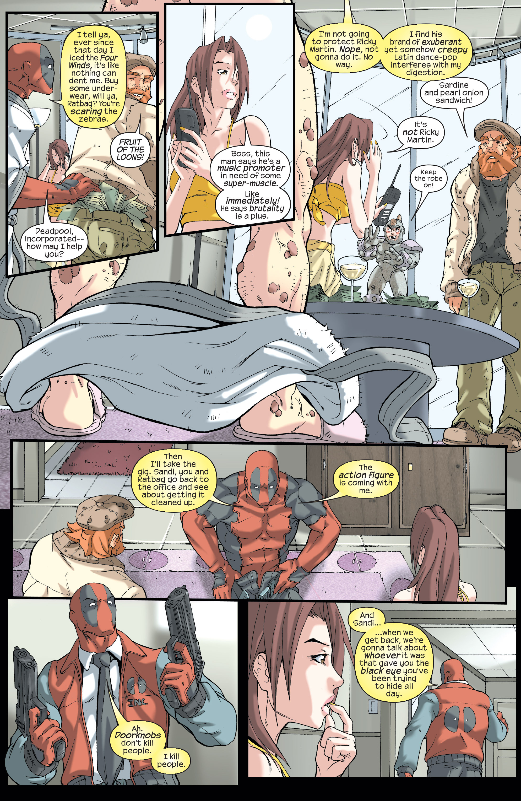 Read online Deadpool (1997) comic -  Issue #67 - 5
