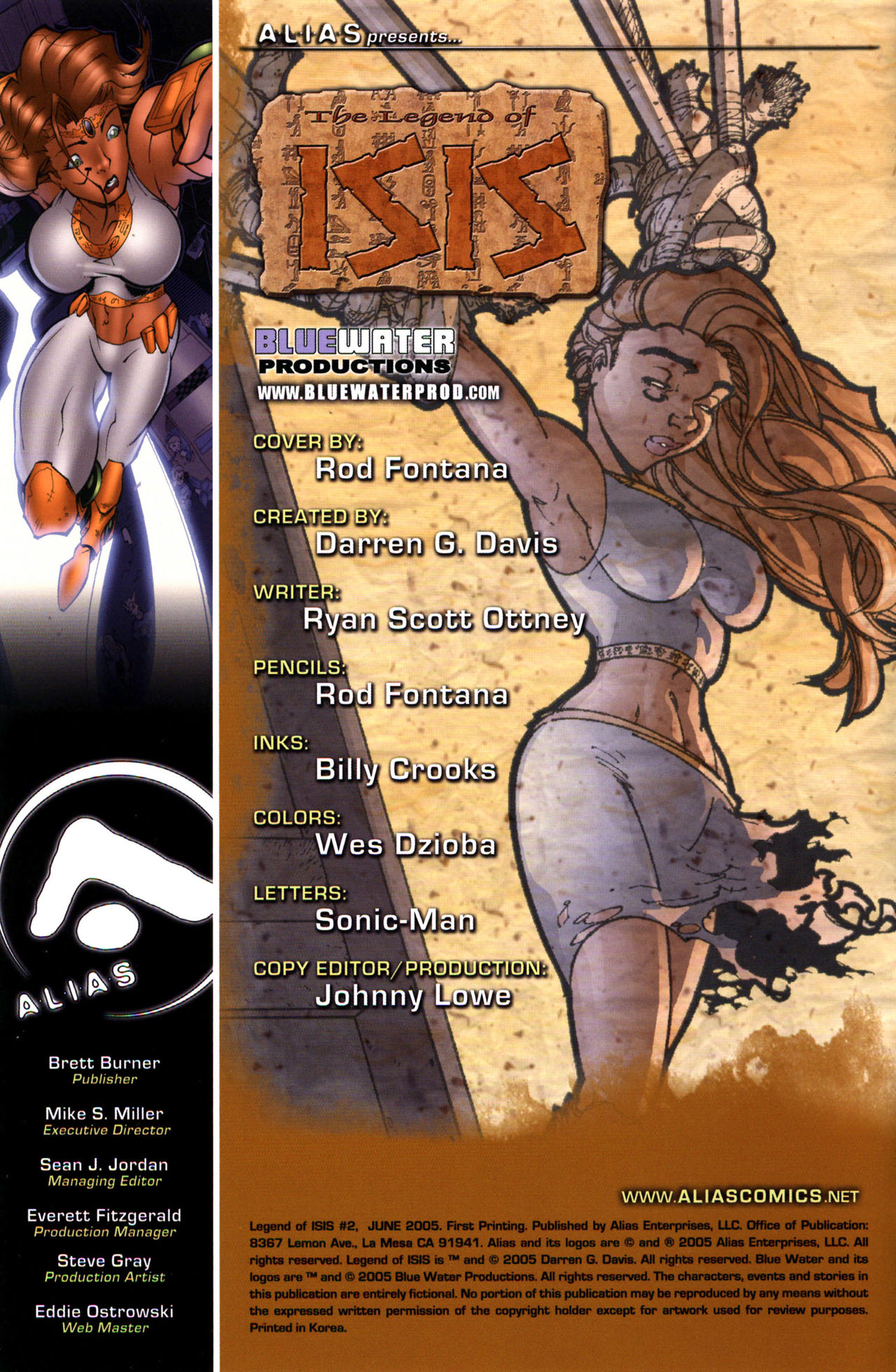 Read online The Legend of Isis comic -  Issue #2 - 2
