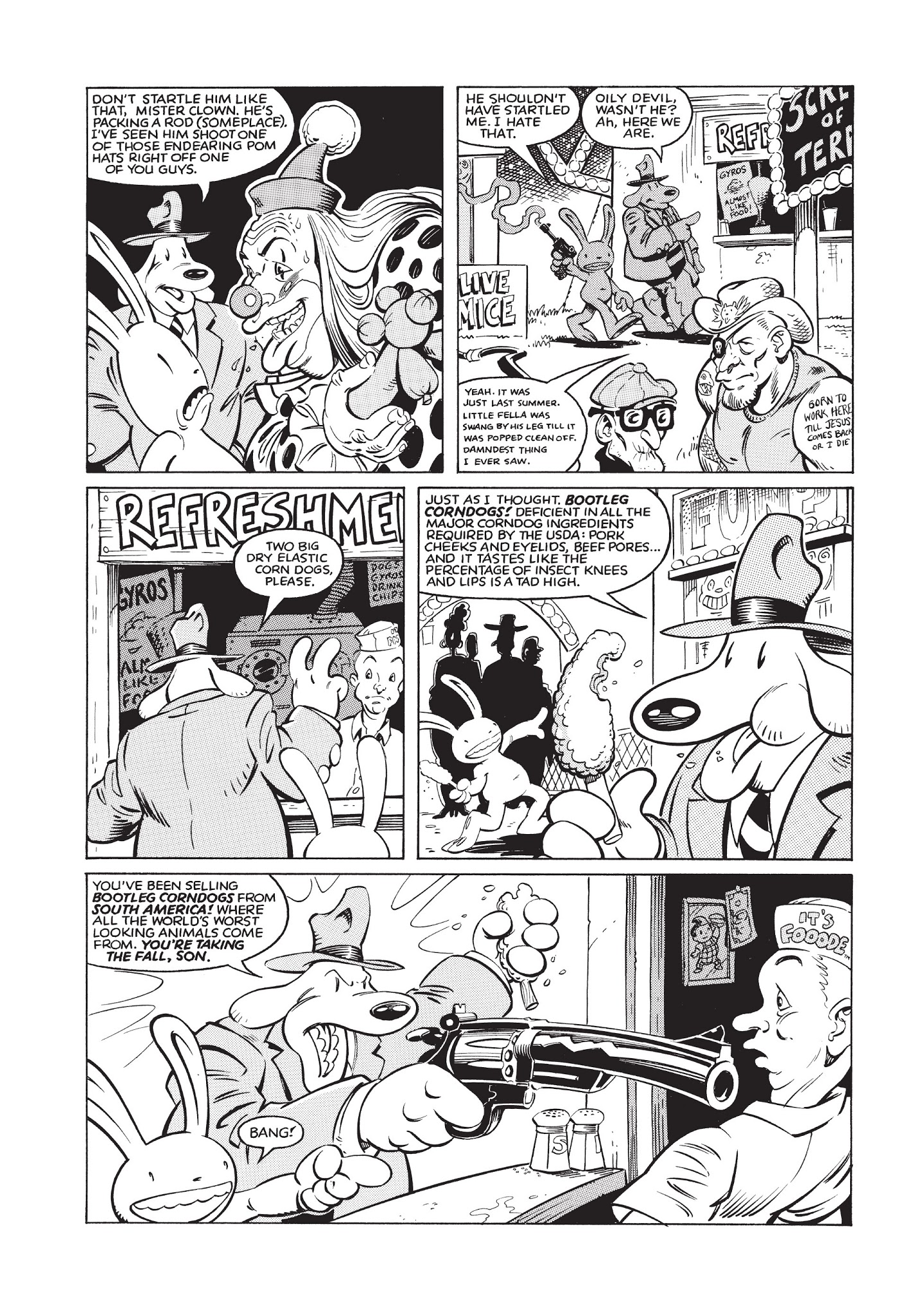 Read online Sam & Max Surfin' The Highway comic -  Issue # TPB - 40