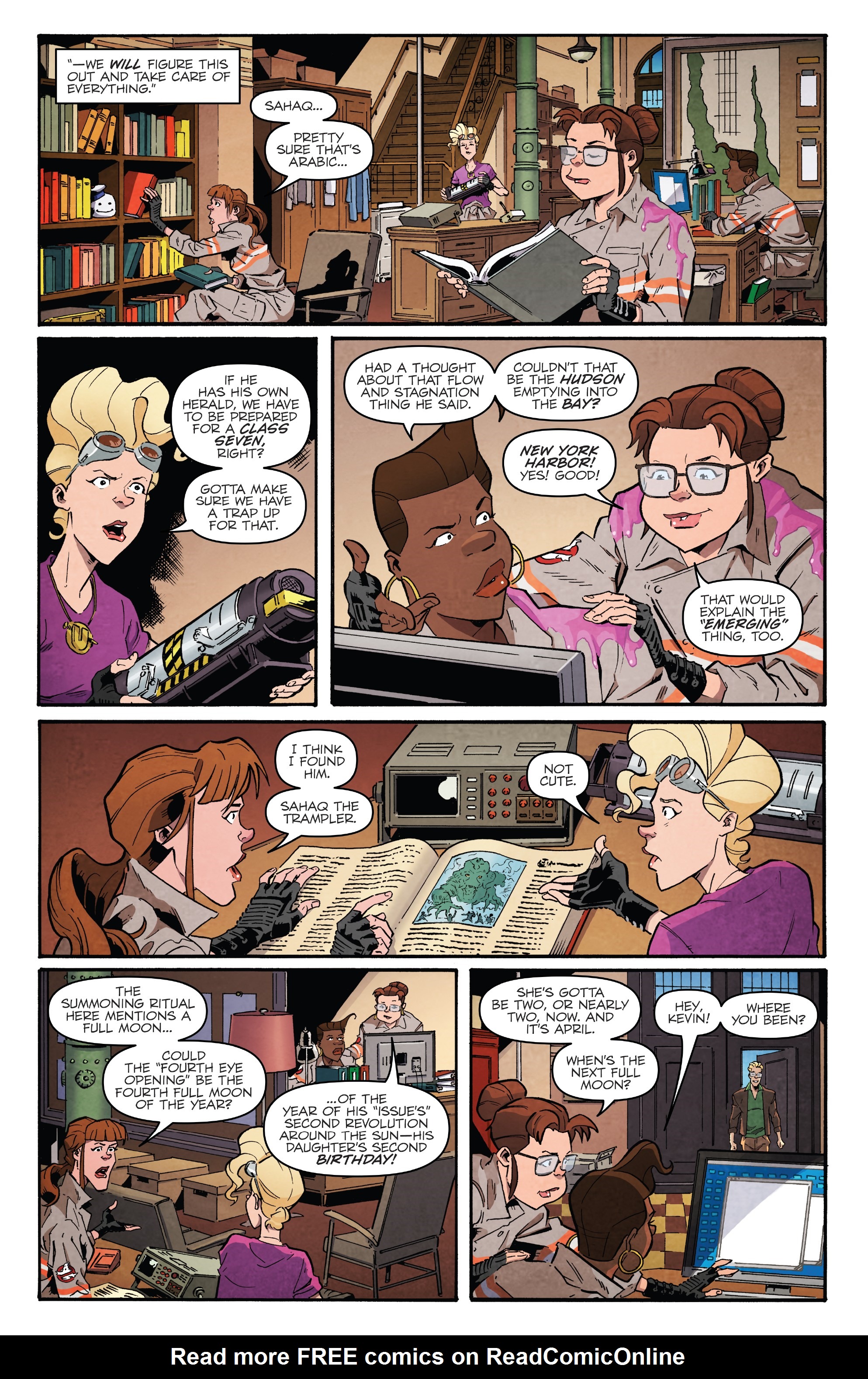 Read online Answer the Call Ghostbusters 35th Anniversary comic -  Issue # Full - 16
