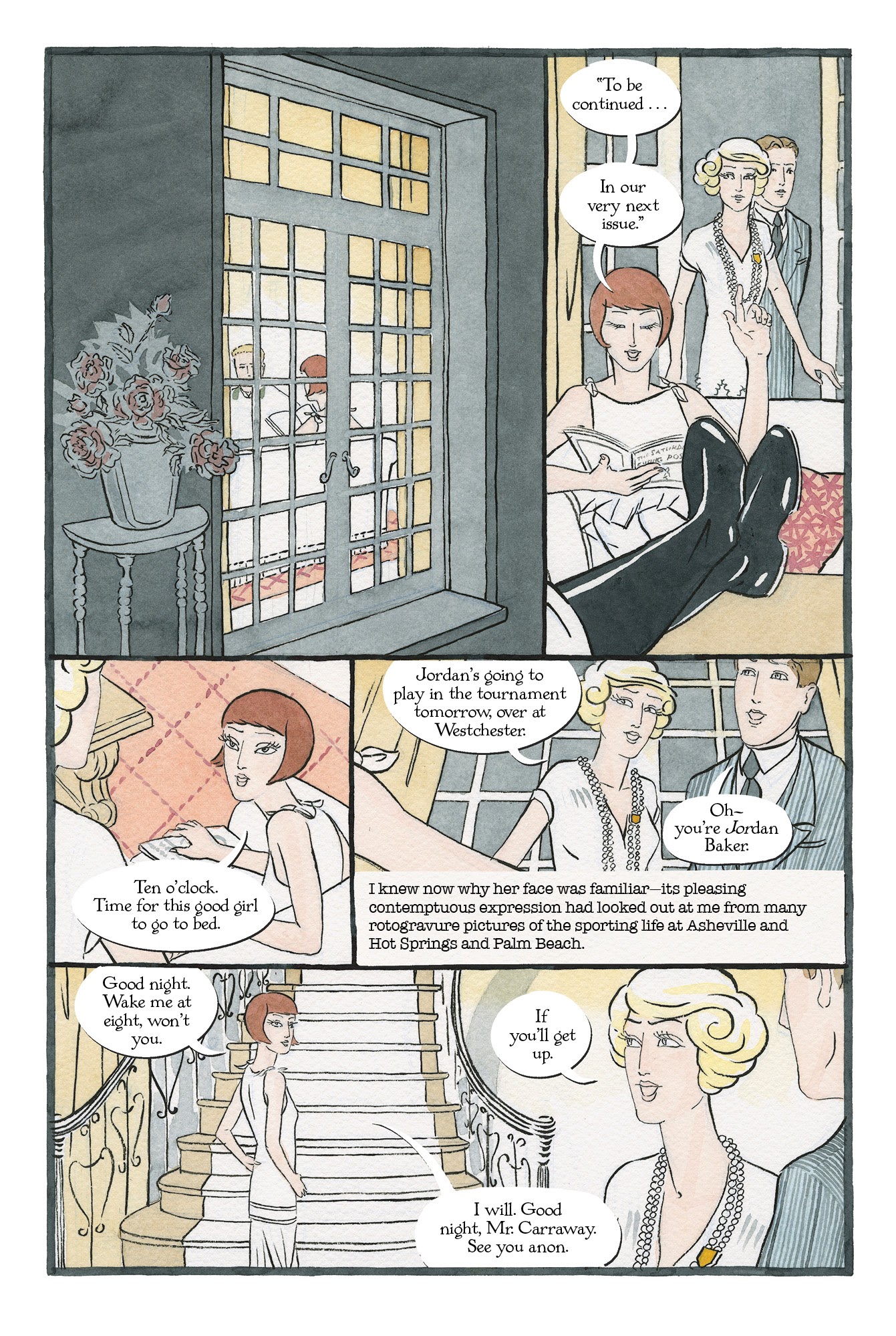 Read online The Great Gatsby: The Graphic Novel comic -  Issue # TPB (Part 1) - 35