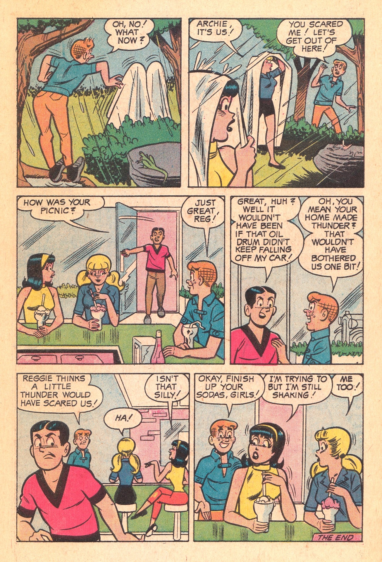 Read online Reggie and Me (1966) comic -  Issue #32 - 7