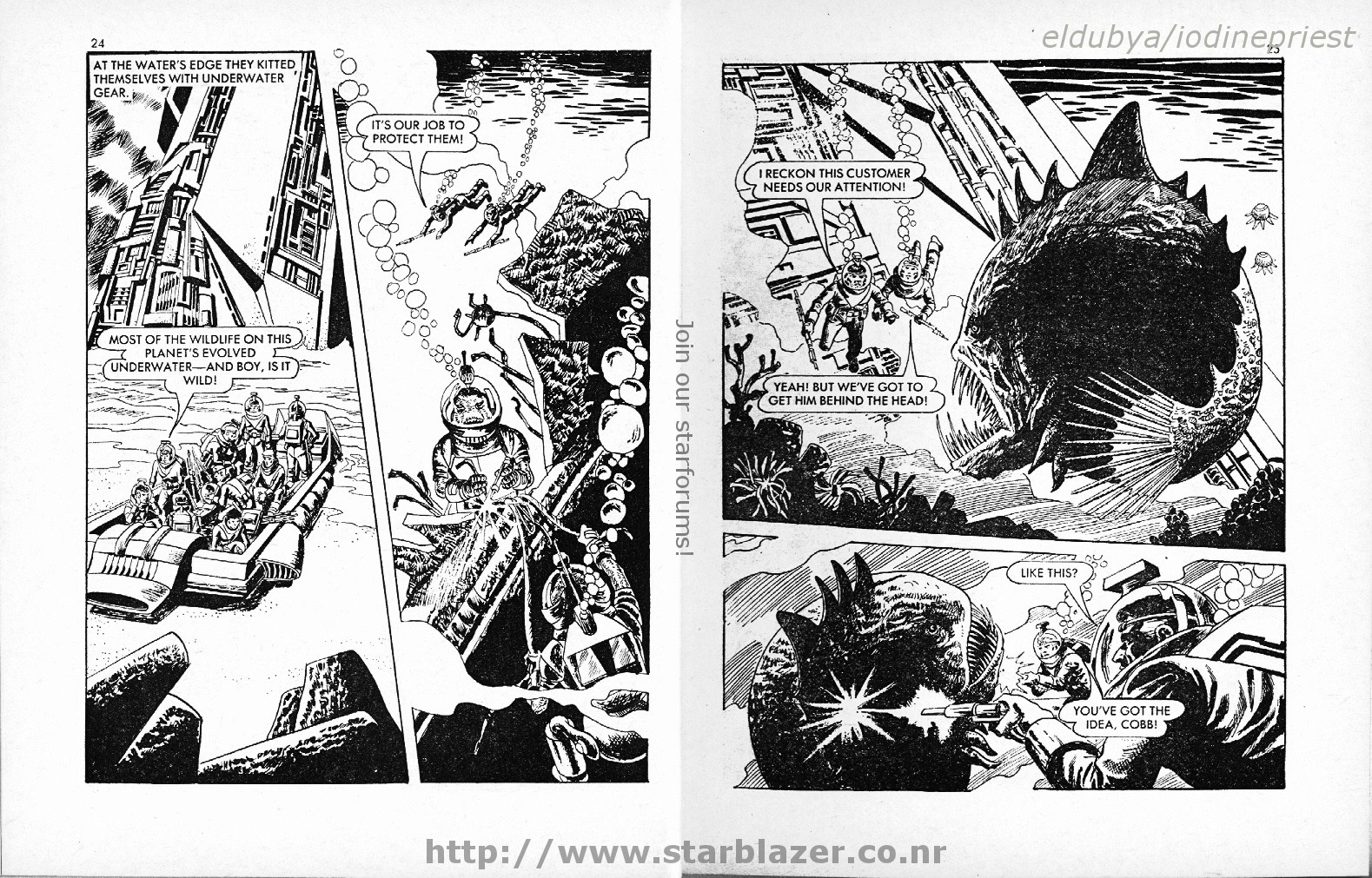 Read online Starblazer comic -  Issue #157 - 14