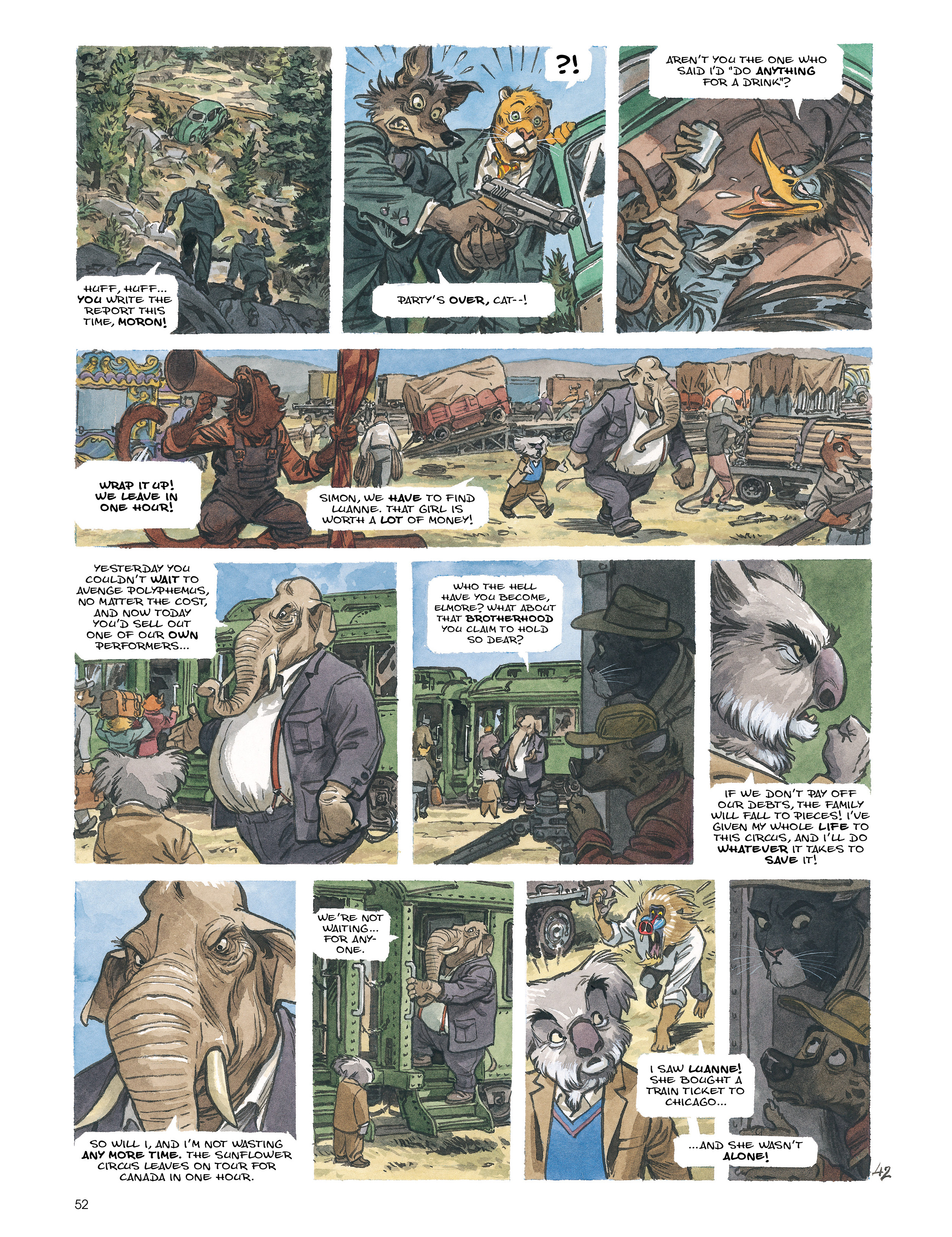 Read online Blacksad: Amarillo comic -  Issue # Full - 51