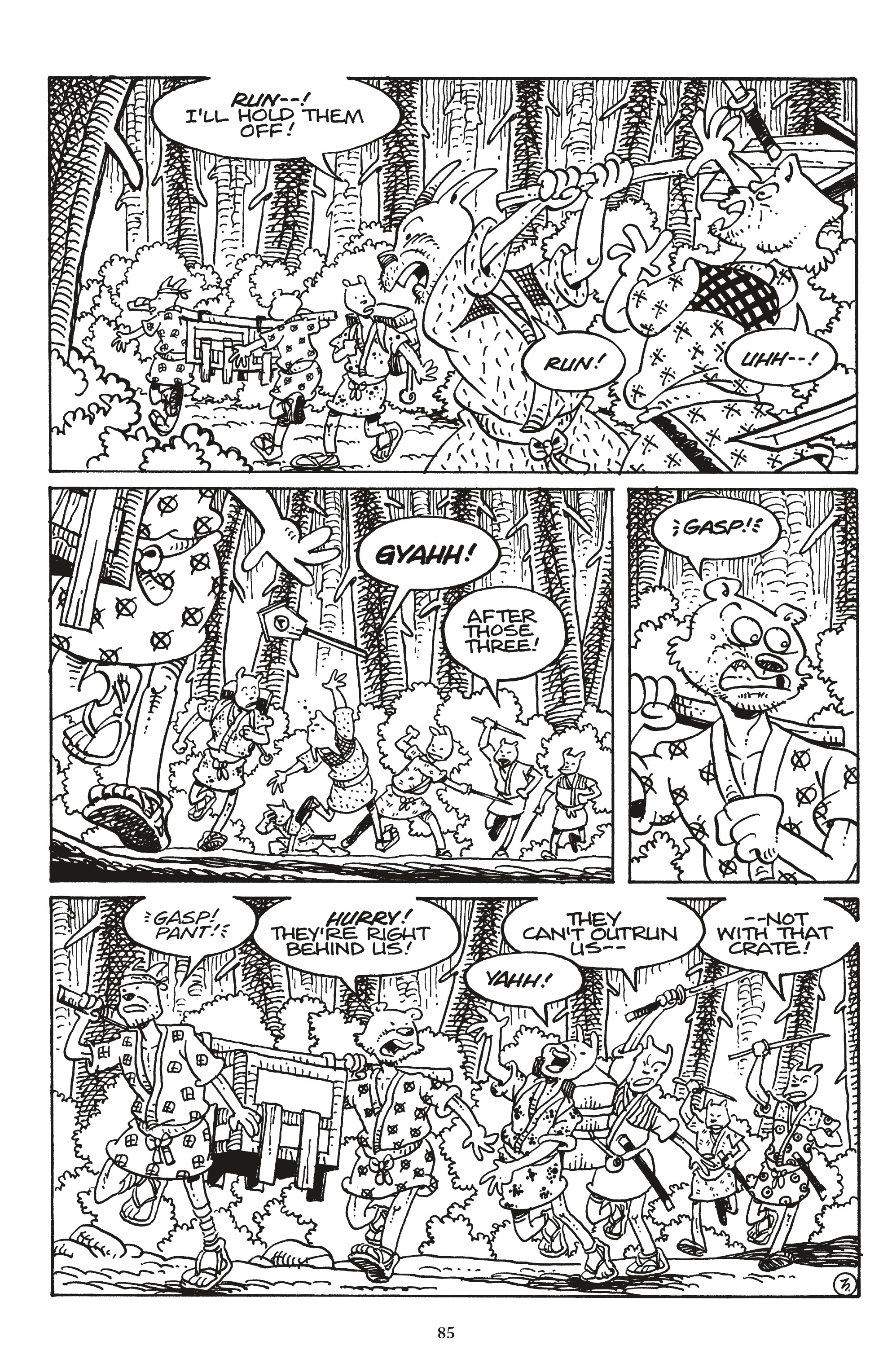 Read online The Usagi Yojimbo Saga comic -  Issue # TPB 8 (Part 1) - 85