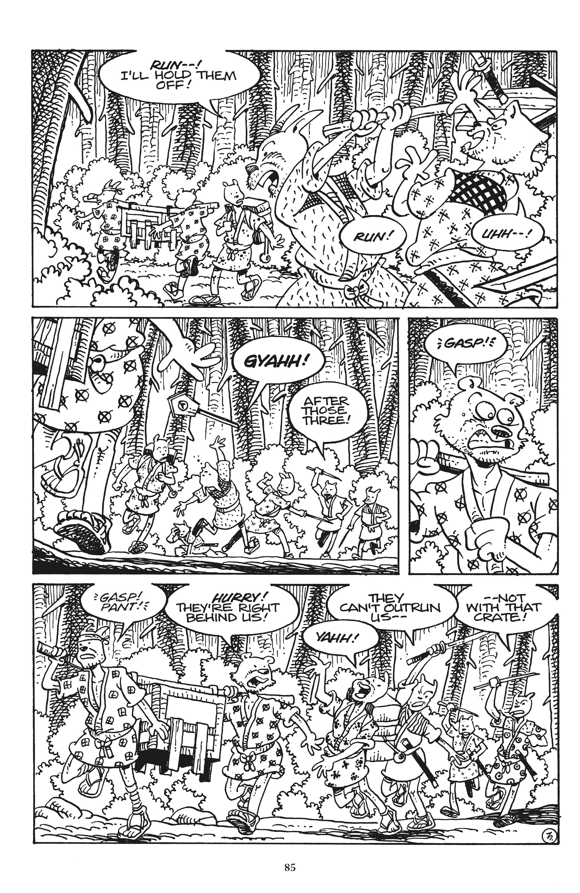 Read online The Usagi Yojimbo Saga comic -  Issue # TPB 8 (Part 1) - 85
