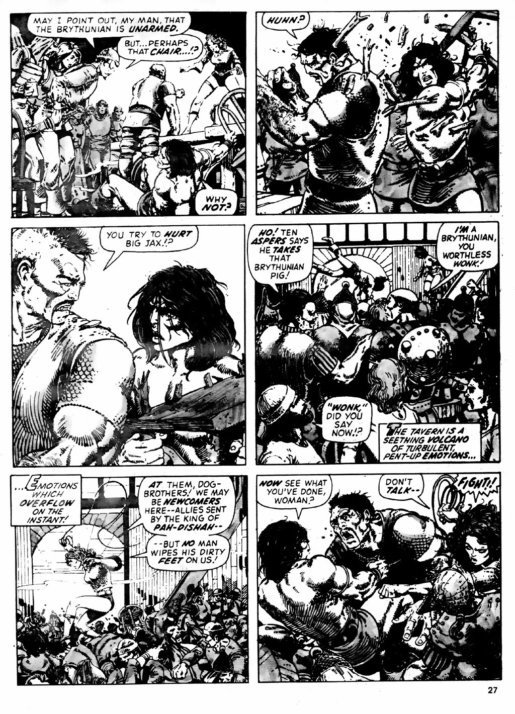 Read online The Savage Sword Of Conan comic -  Issue #82 - 25