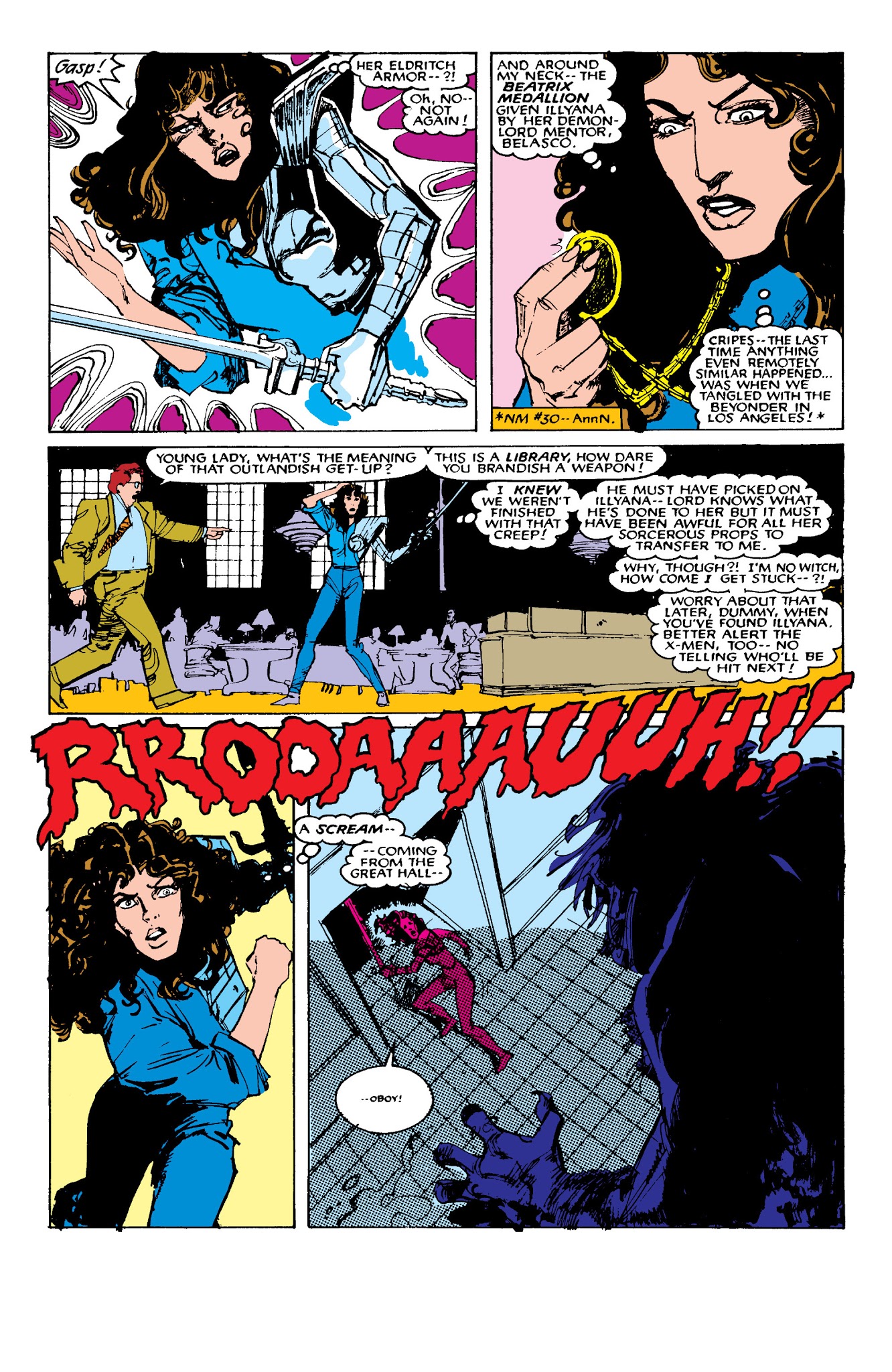 Read online New Mutants Classic comic -  Issue # TPB 5 - 152