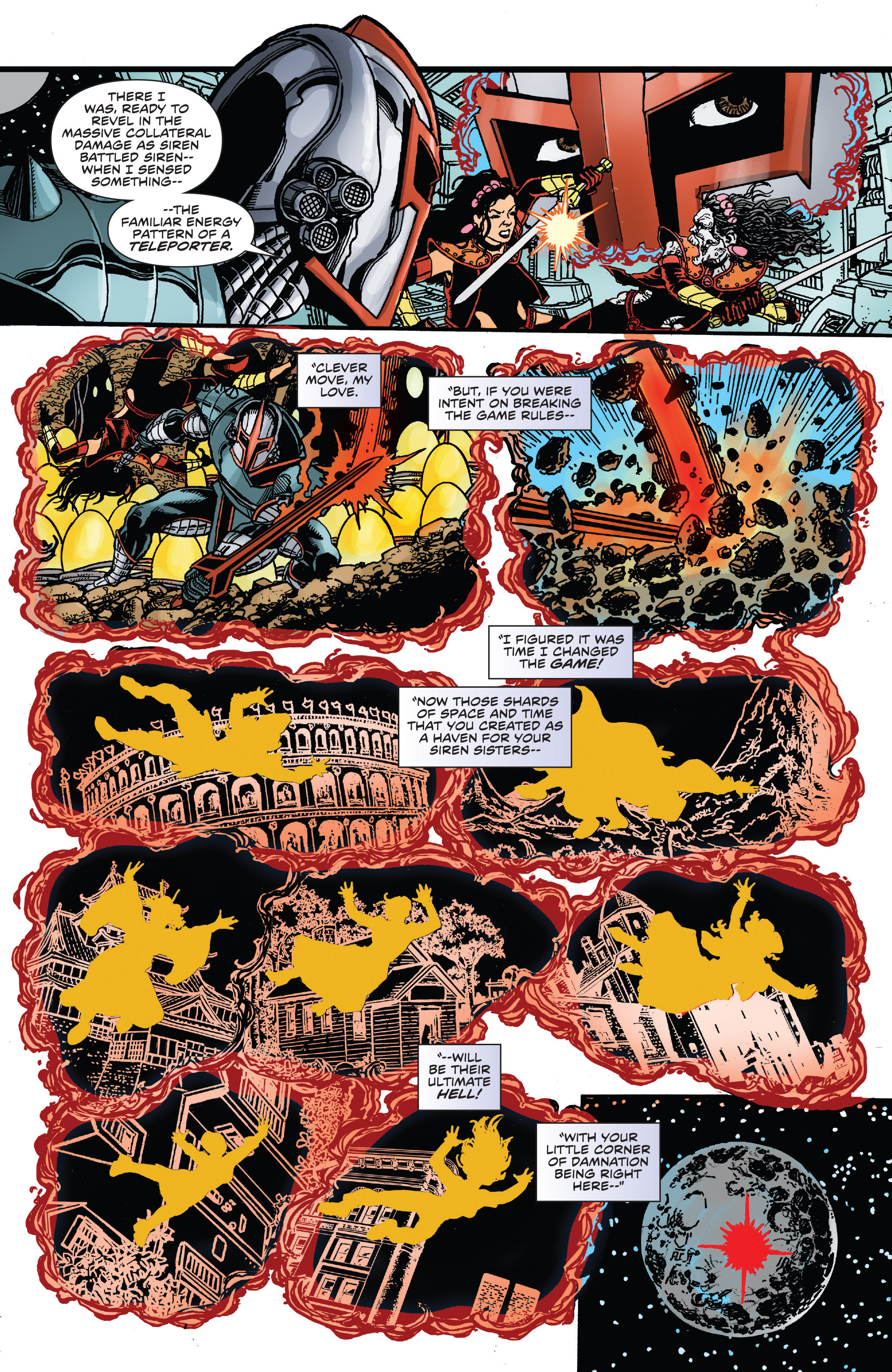 Read online George Pérez's Sirens comic -  Issue #5 - 13