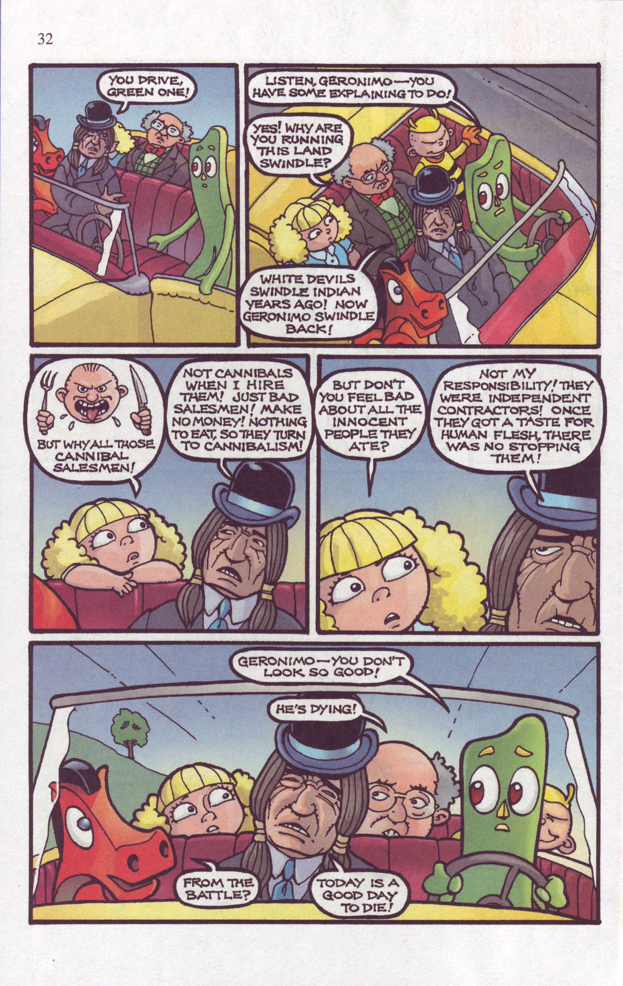 Read online Gumby (2006) comic -  Issue #3 - 34