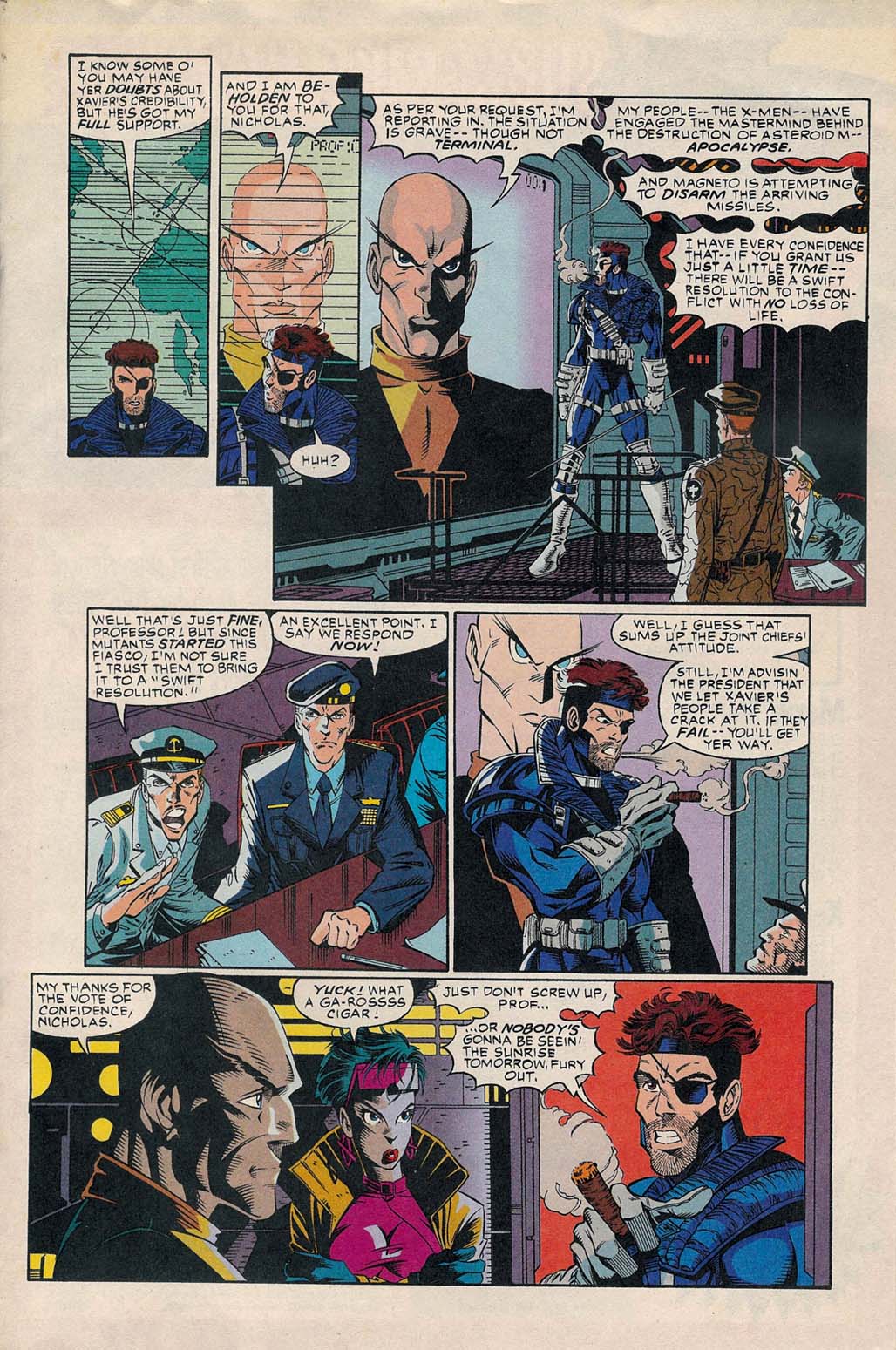 Read online The Adventures of the X-Men comic -  Issue #6 - 12