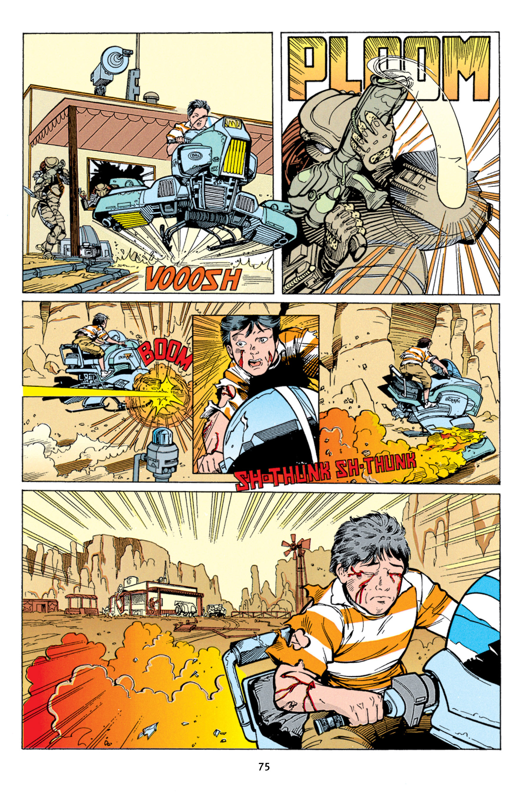 Read online Aliens vs. Predator Omnibus comic -  Issue # _TPB 1 Part 1 - 75