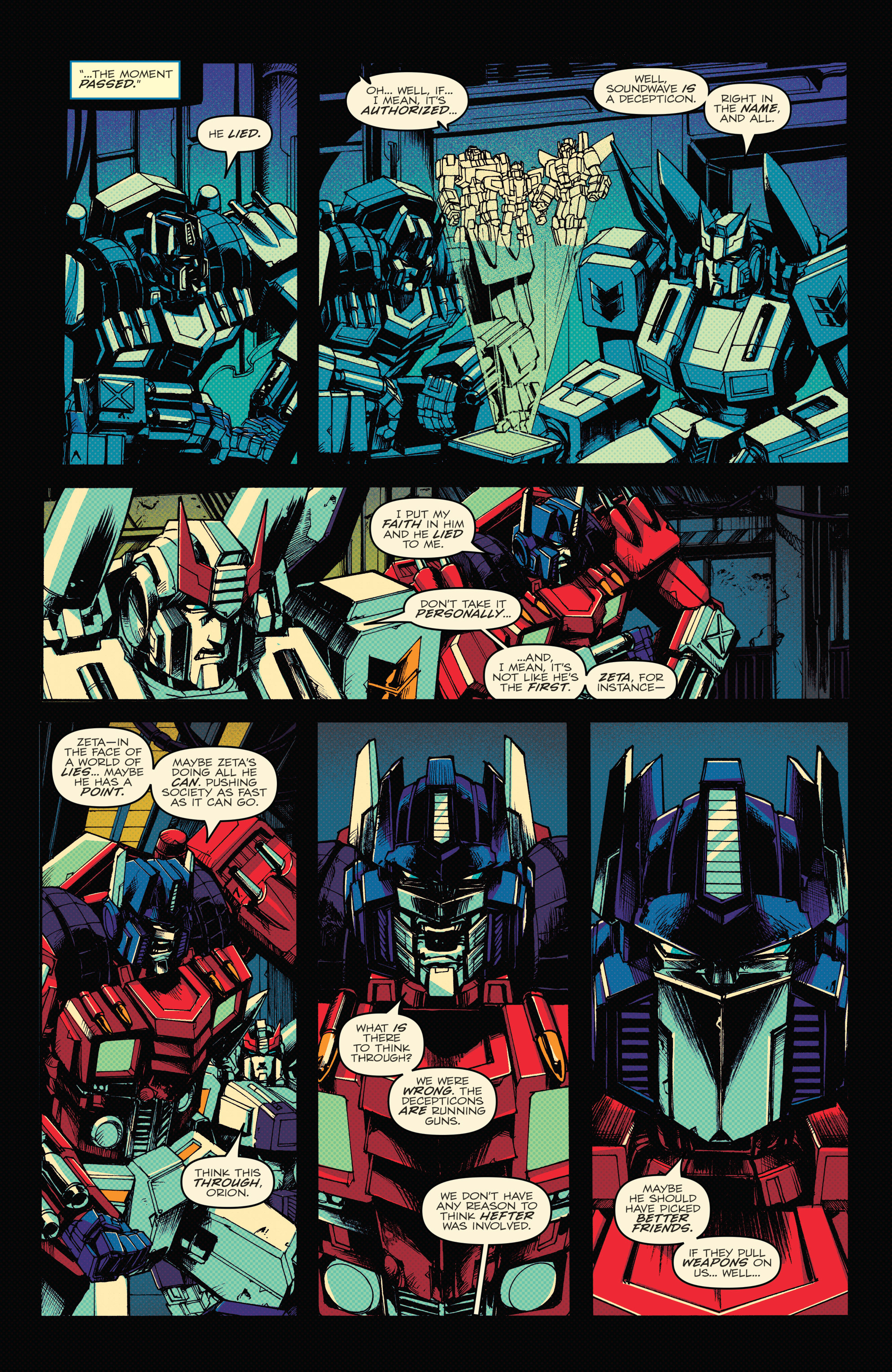 Read online Optimus Prime comic -  Issue #5 - 18