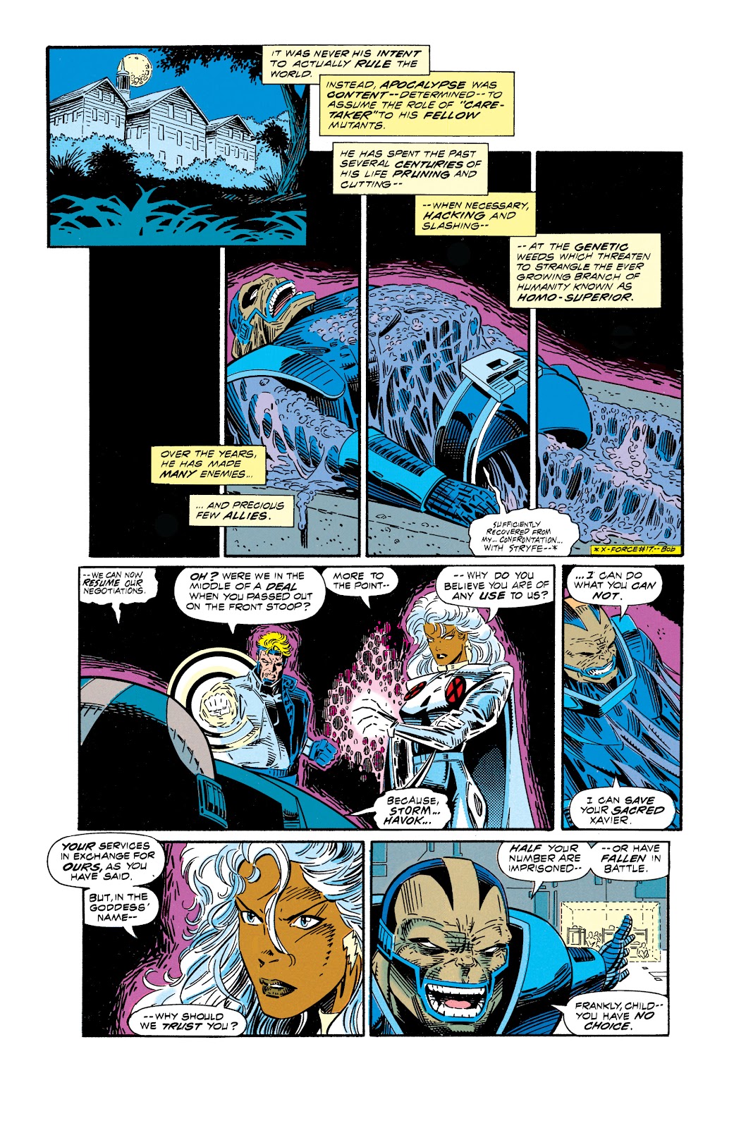 Read online X-Force Epic Collection: X-Cutioner's Song comic -  Issue # TPB (Part 3) - 90