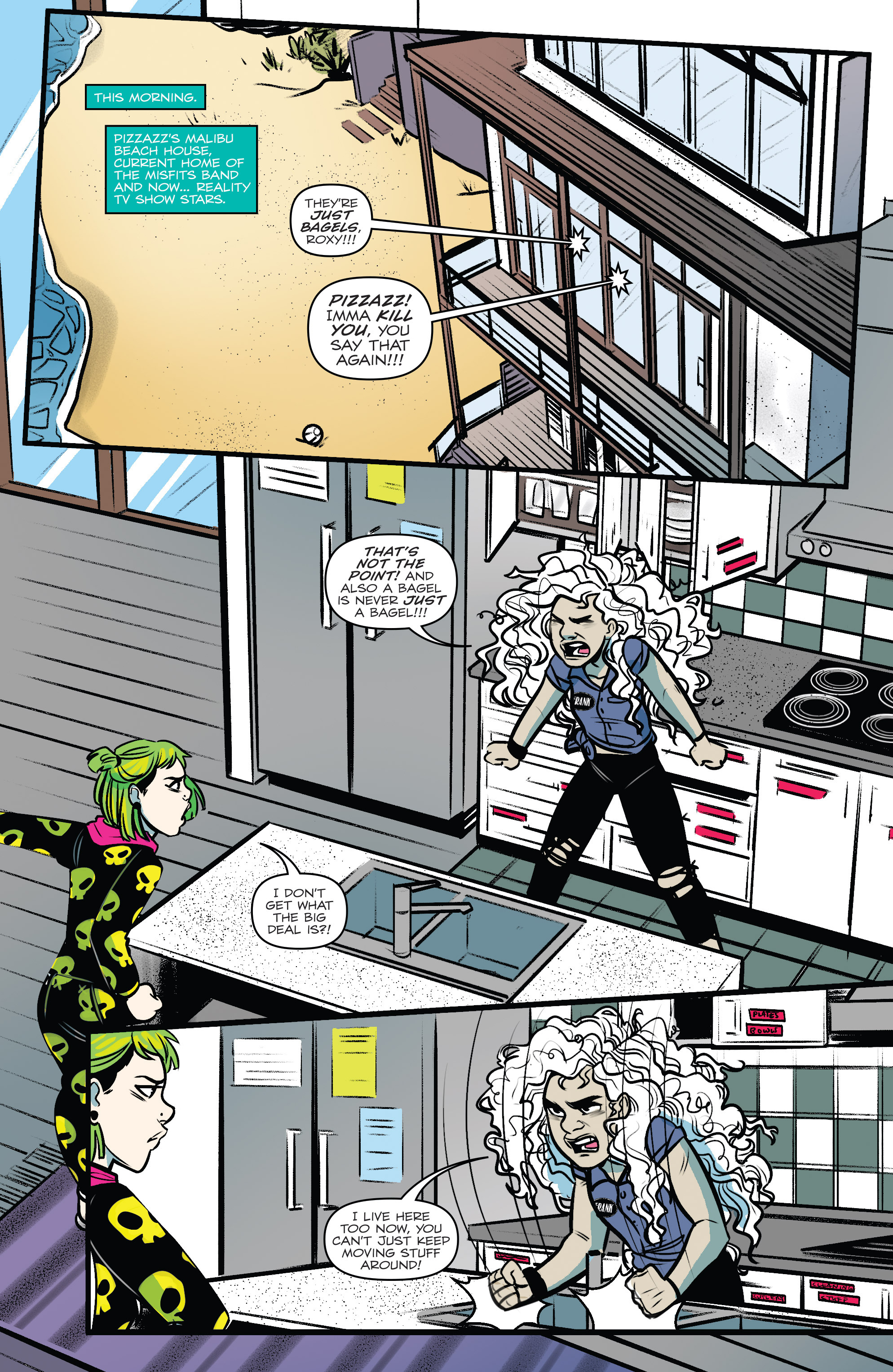 Read online Jem: The Misfits comic -  Issue #4 - 5