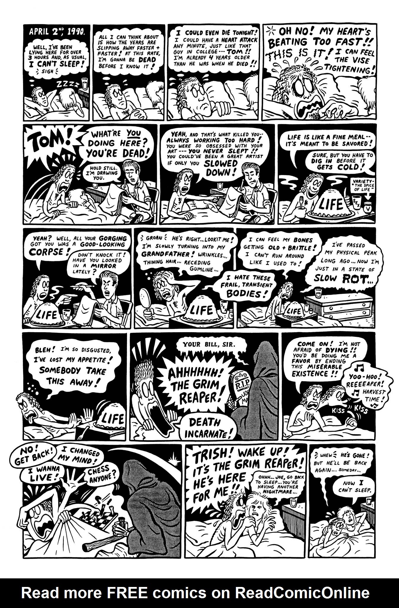 Read online Peepshow: The Cartoon Diary of Joe Matt comic -  Issue # Full - 59