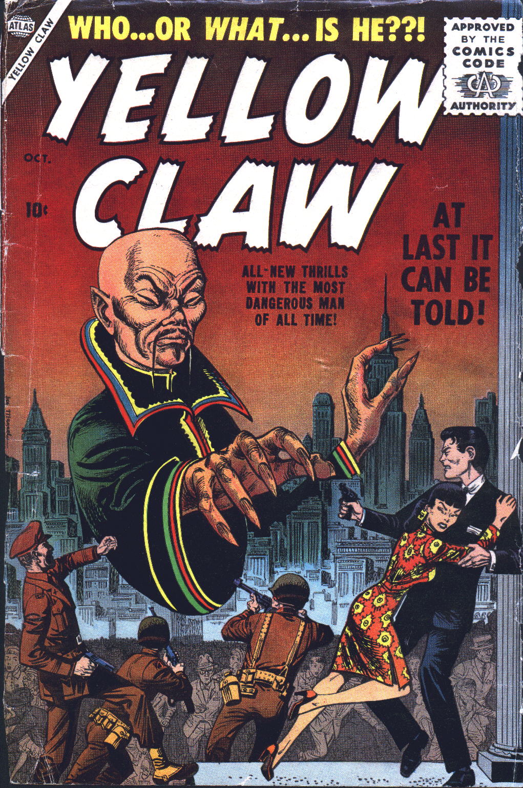 Read online Yellow Claw comic -  Issue #1 - 1