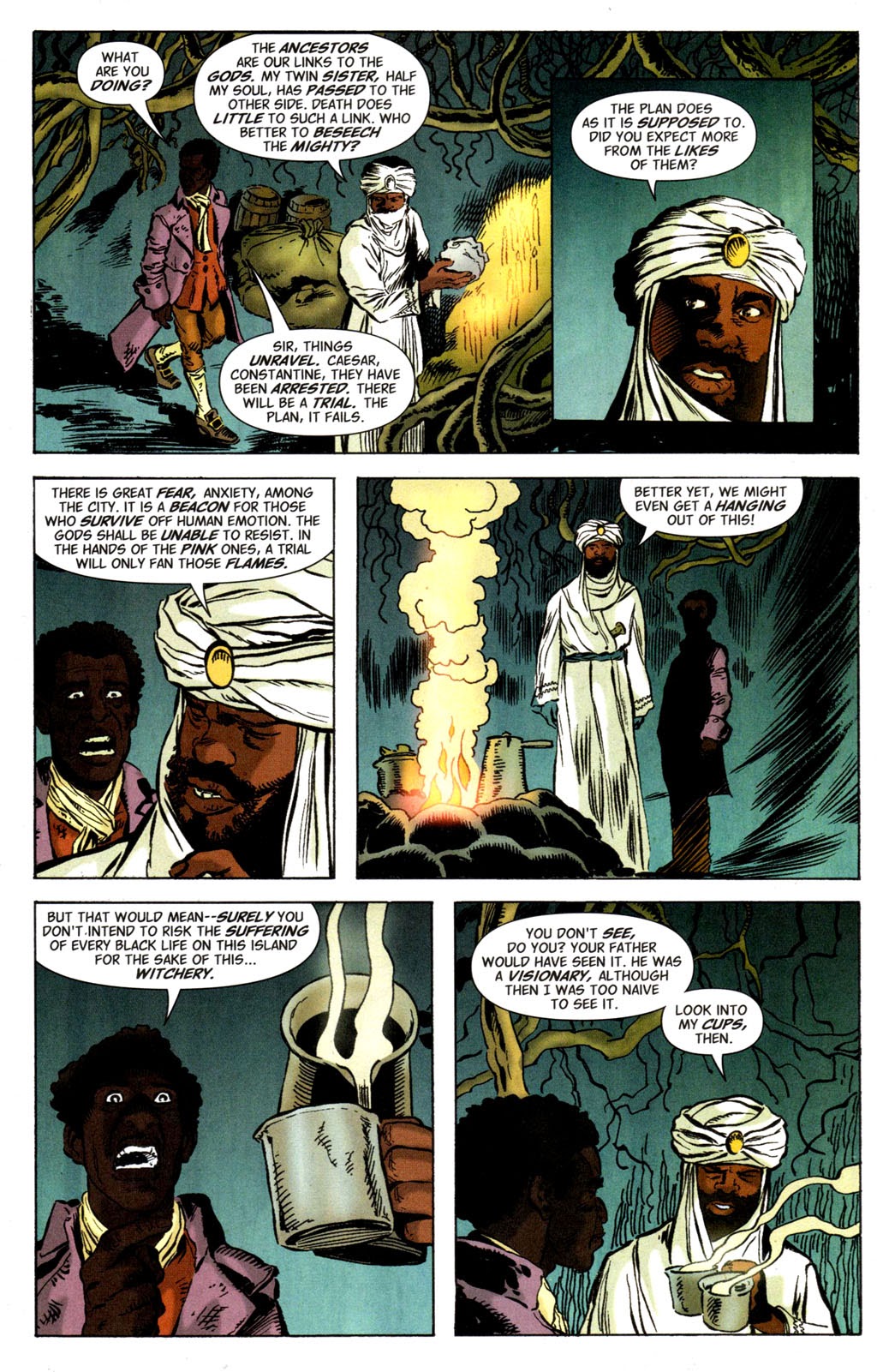 Read online John Constantine - Hellblazer Special: Papa Midnite comic -  Issue #4 - 9