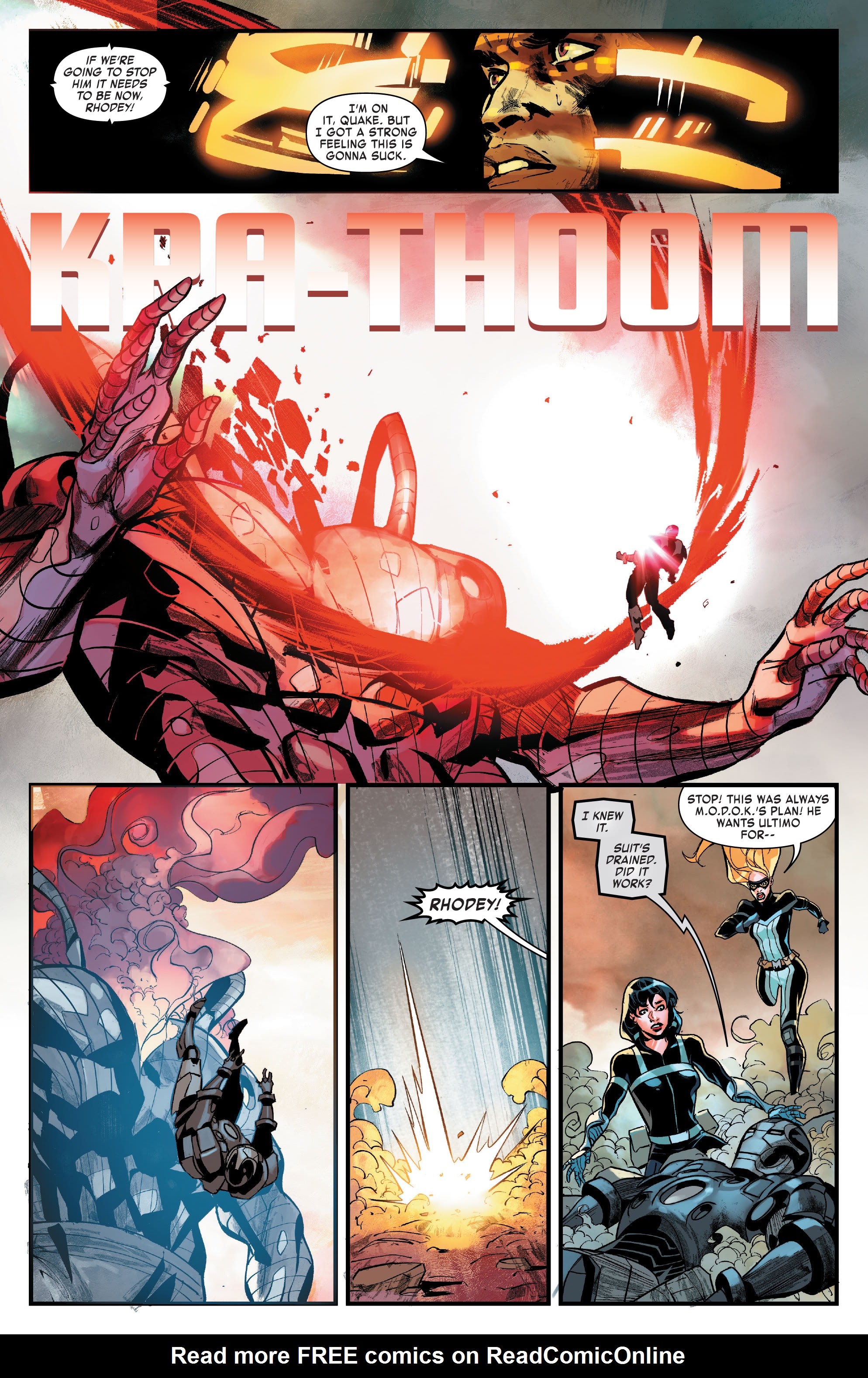 Read online Iron Man 2020: Robot Revolution - Force Works comic -  Issue # TPB (Part 2) - 15
