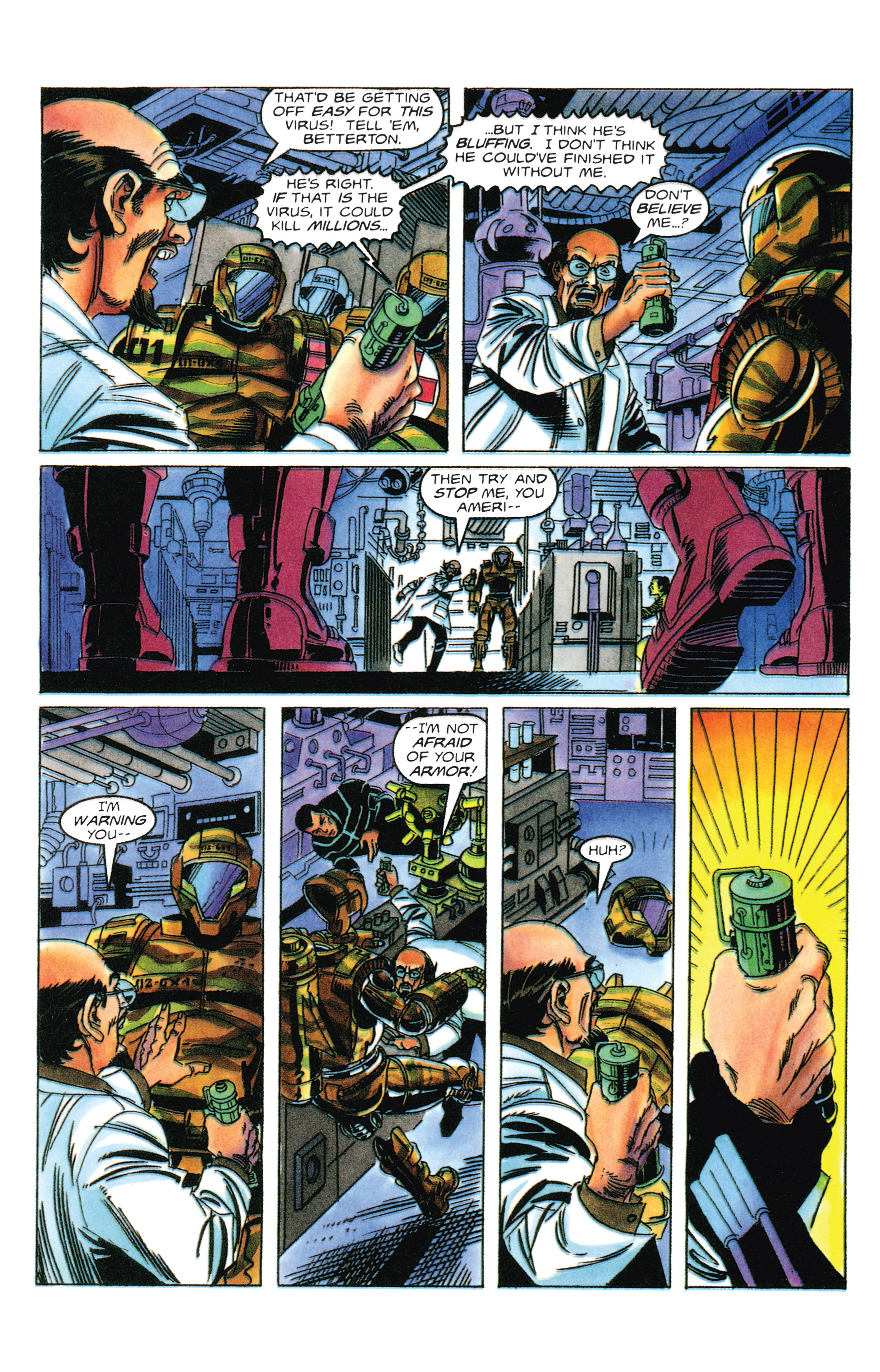Read online Armorines comic -  Issue #8 - 16