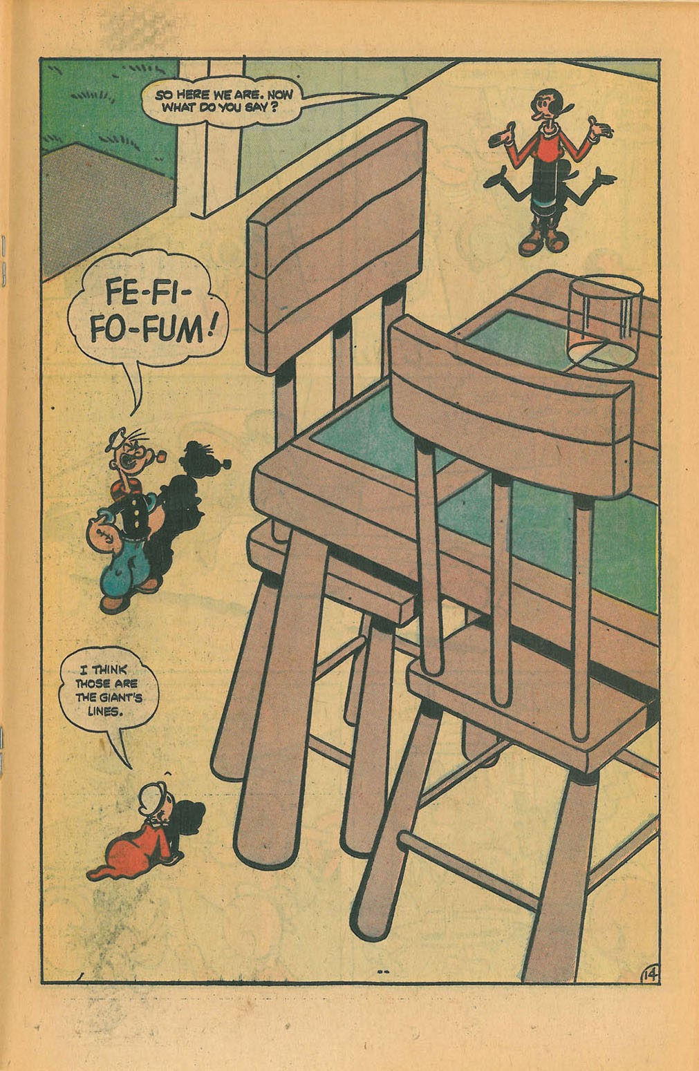 Read online Popeye (1948) comic -  Issue #129 - 19