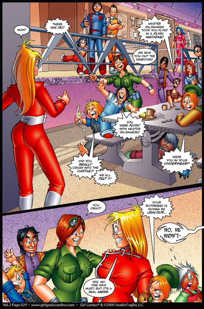 Read online Girl Genius (2002) comic -  Issue #2 - 29