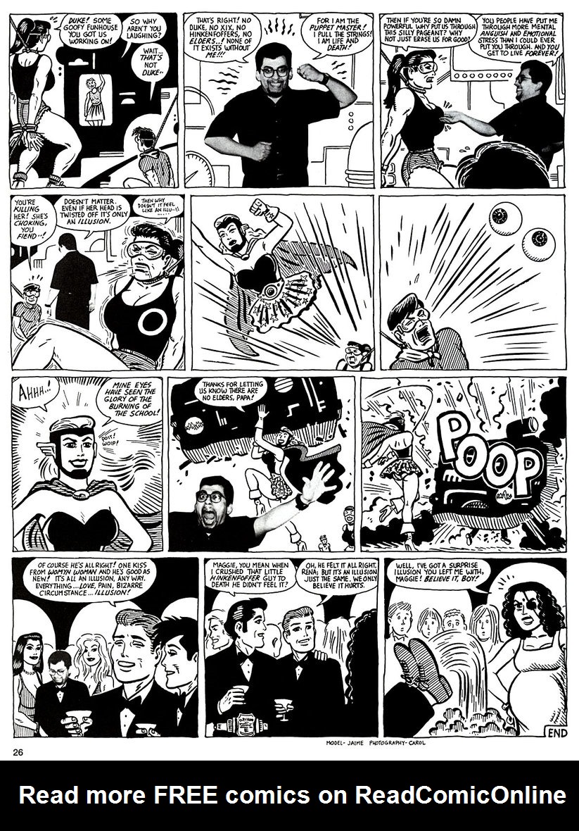 Read online Love and Rockets (1982) comic -  Issue #46 - 28