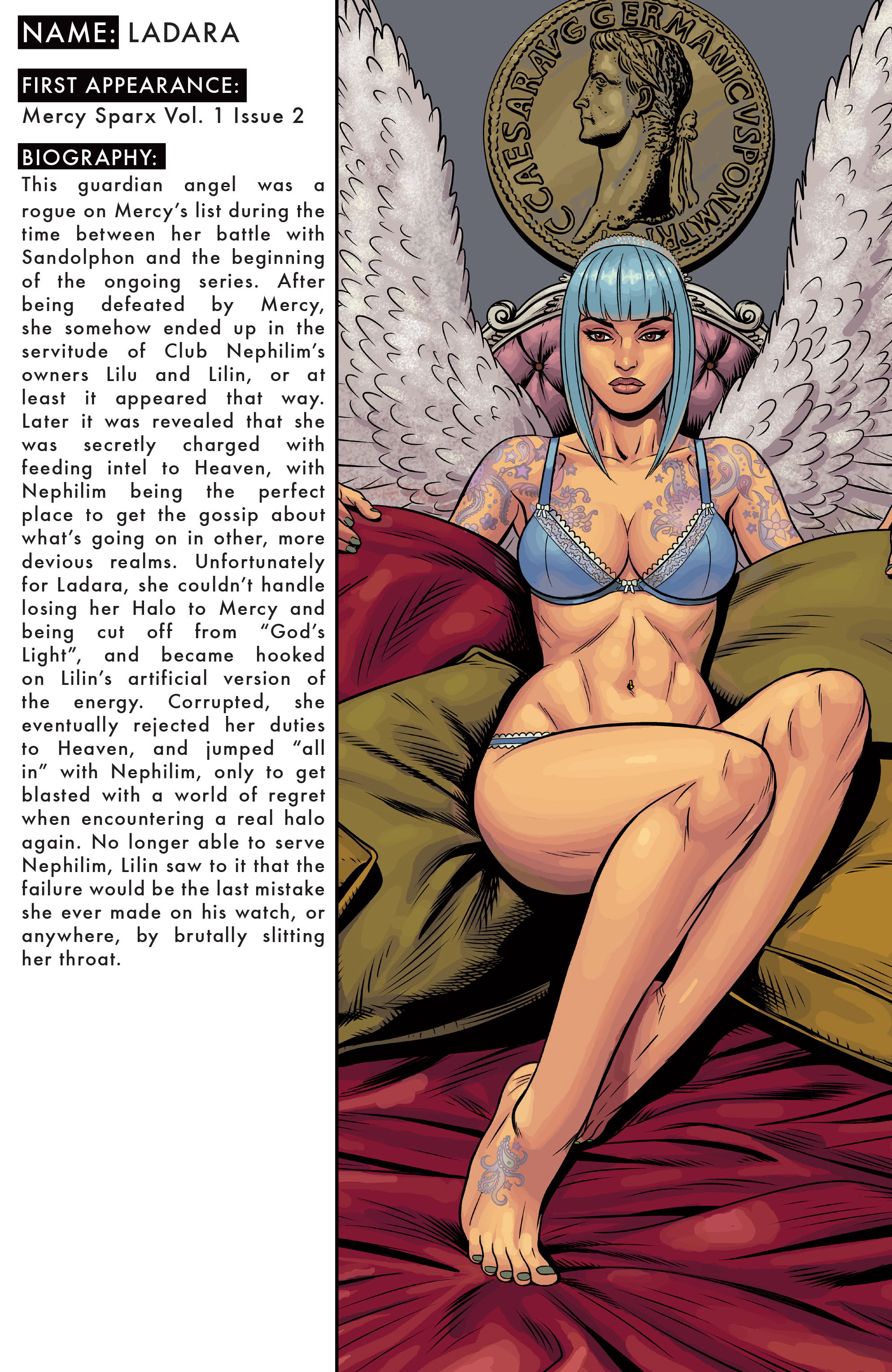 Read online Mercy Sparx (2013) comic -  Issue # _Special - Who The Fuck - 24