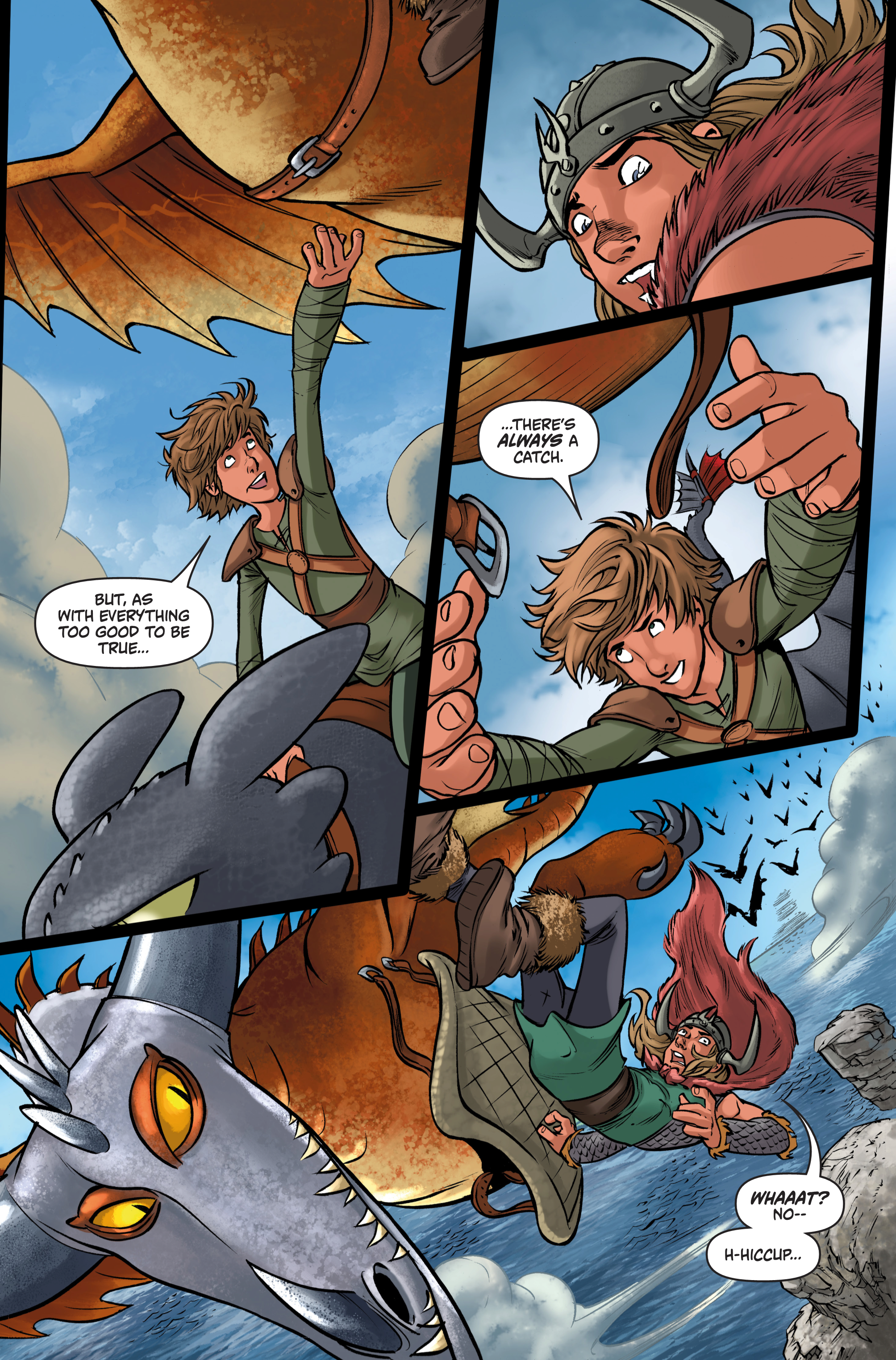 Read online DreamWorks Dragons: Riders of Berk comic -  Issue # _TPB - 104