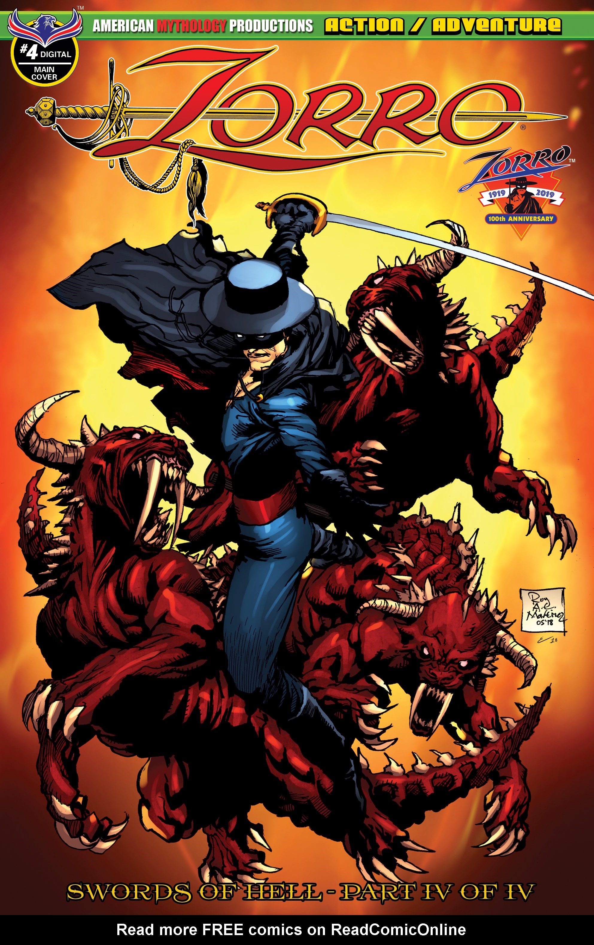 Read online Zorro: Swords of Hell comic -  Issue #4 - 1