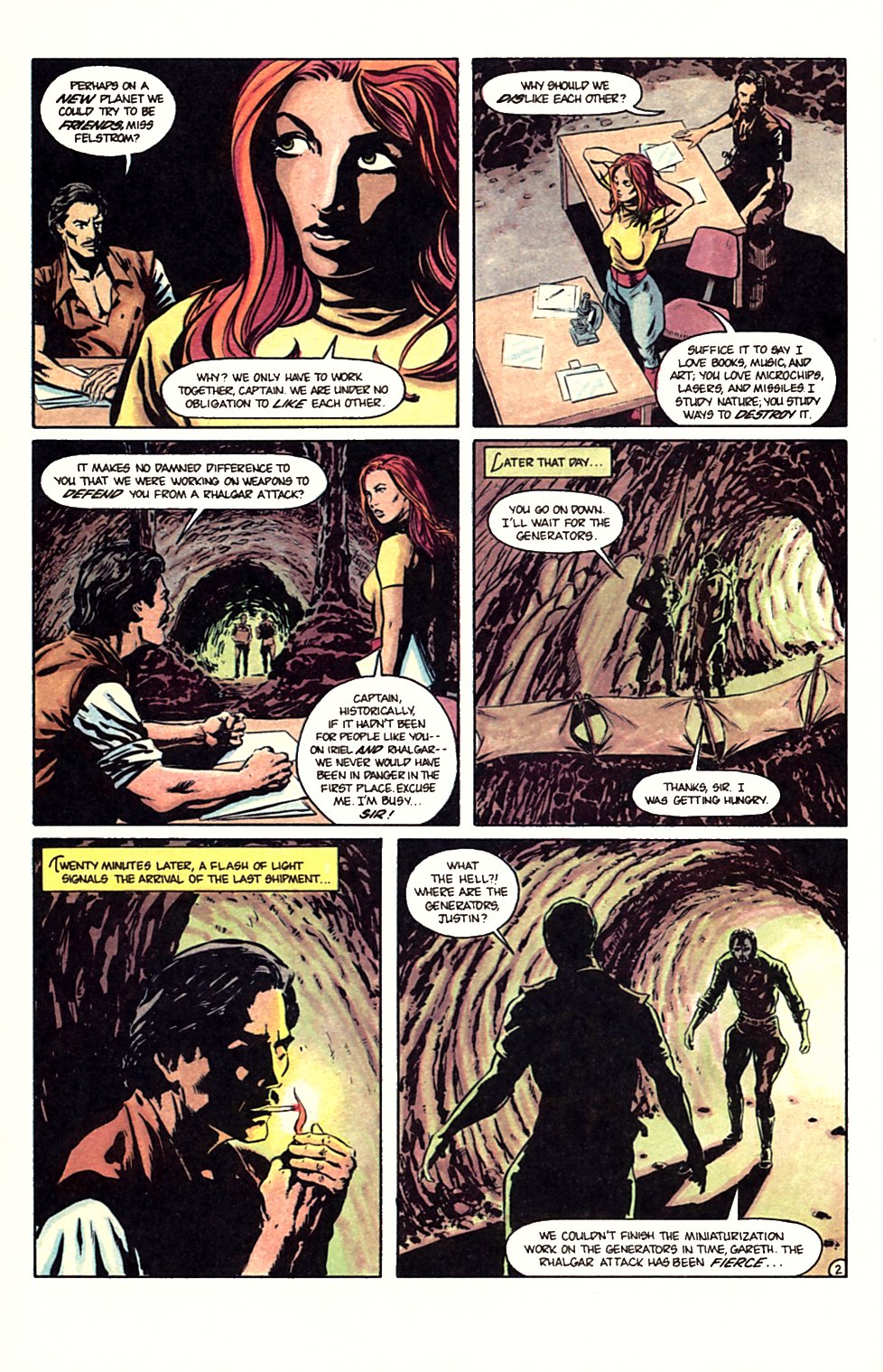 Read online Lost Planet comic -  Issue #5 - 22