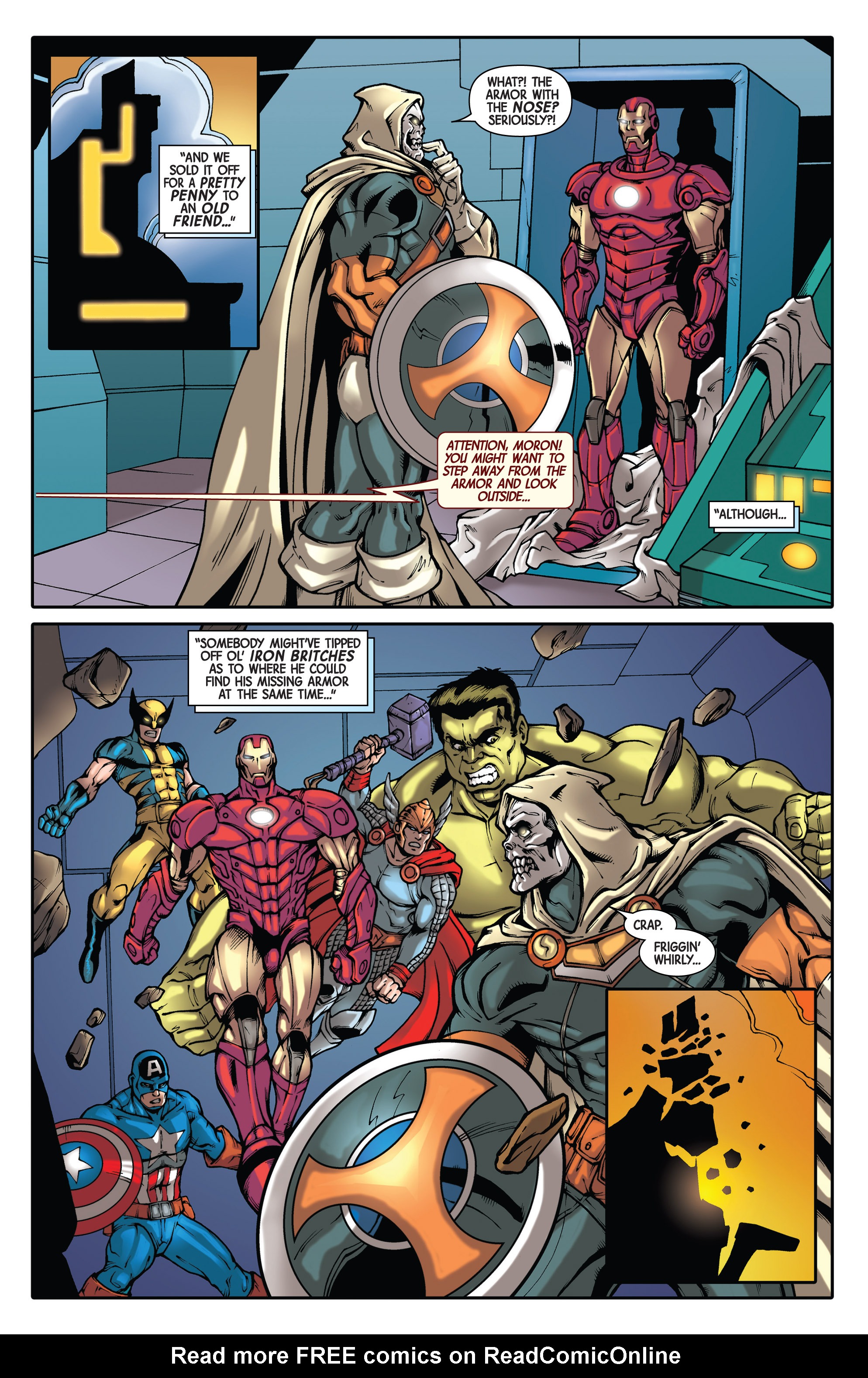Read online Infinity: Heist comic -  Issue #4 - 21