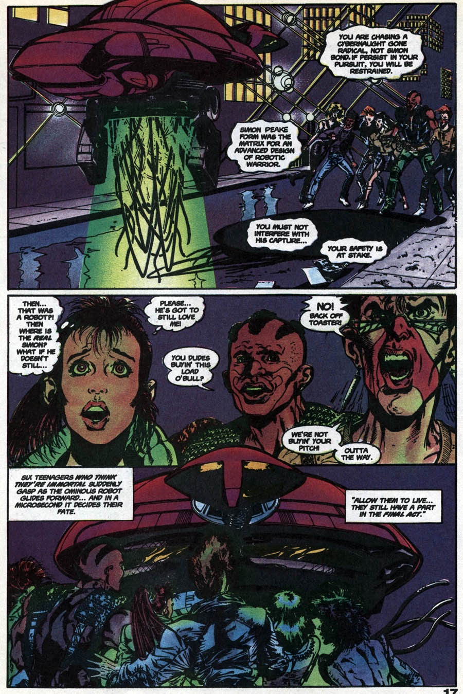 Read online CyberRad (1991) comic -  Issue #4 - 15