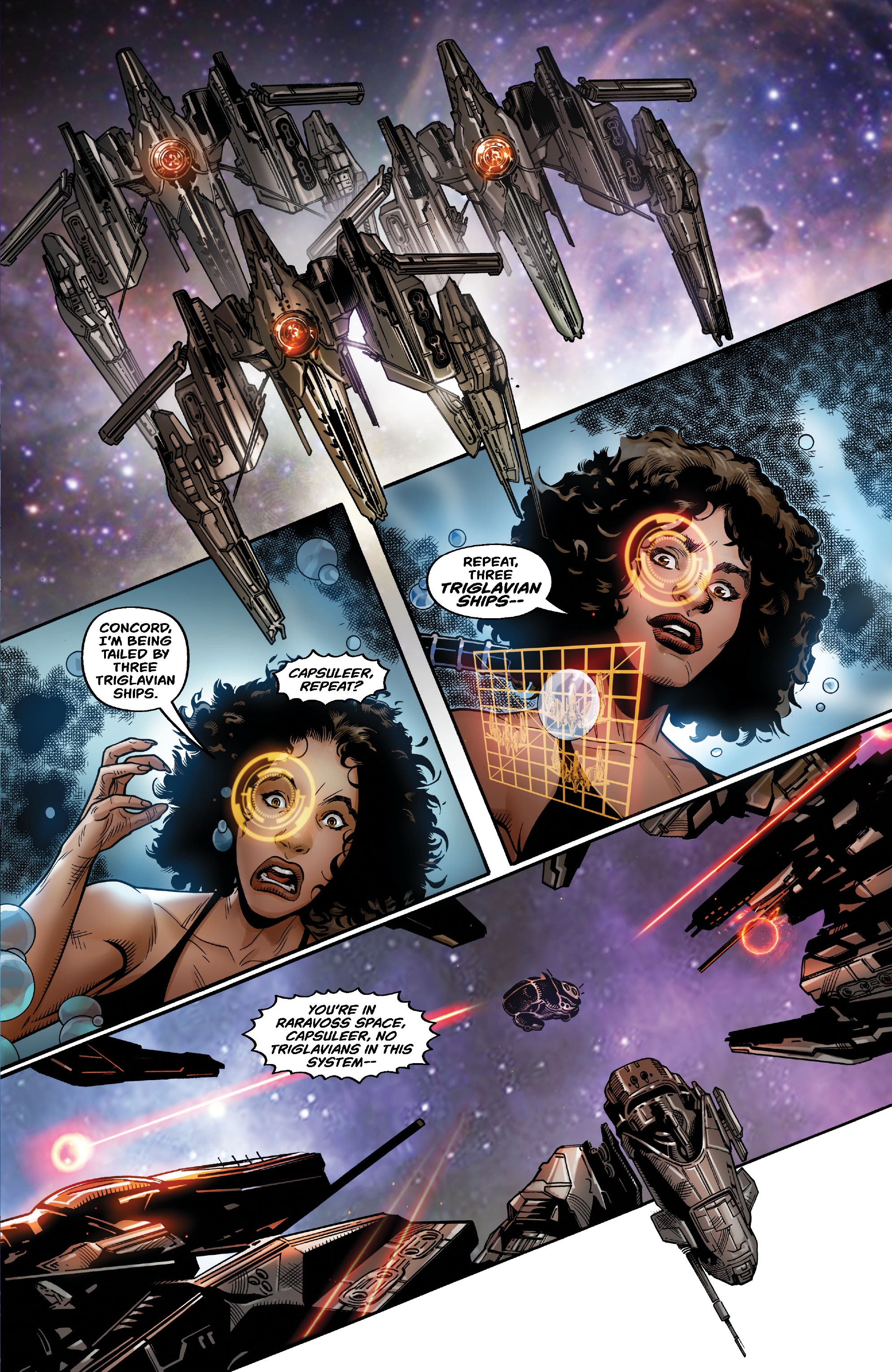 Read online EVE Online: Capsuleer Chronicles comic -  Issue #1 - 8