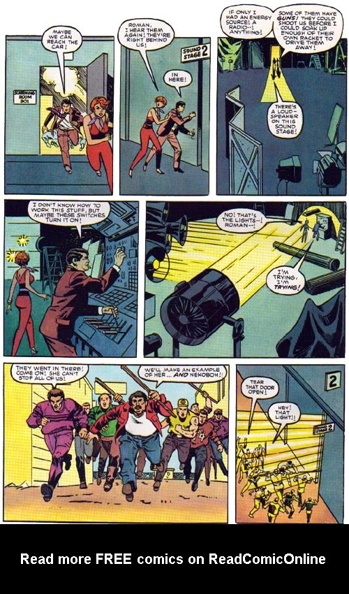 Read online Marvel Graphic Novel comic -  Issue #12 - Dazzler - The Movie - 65
