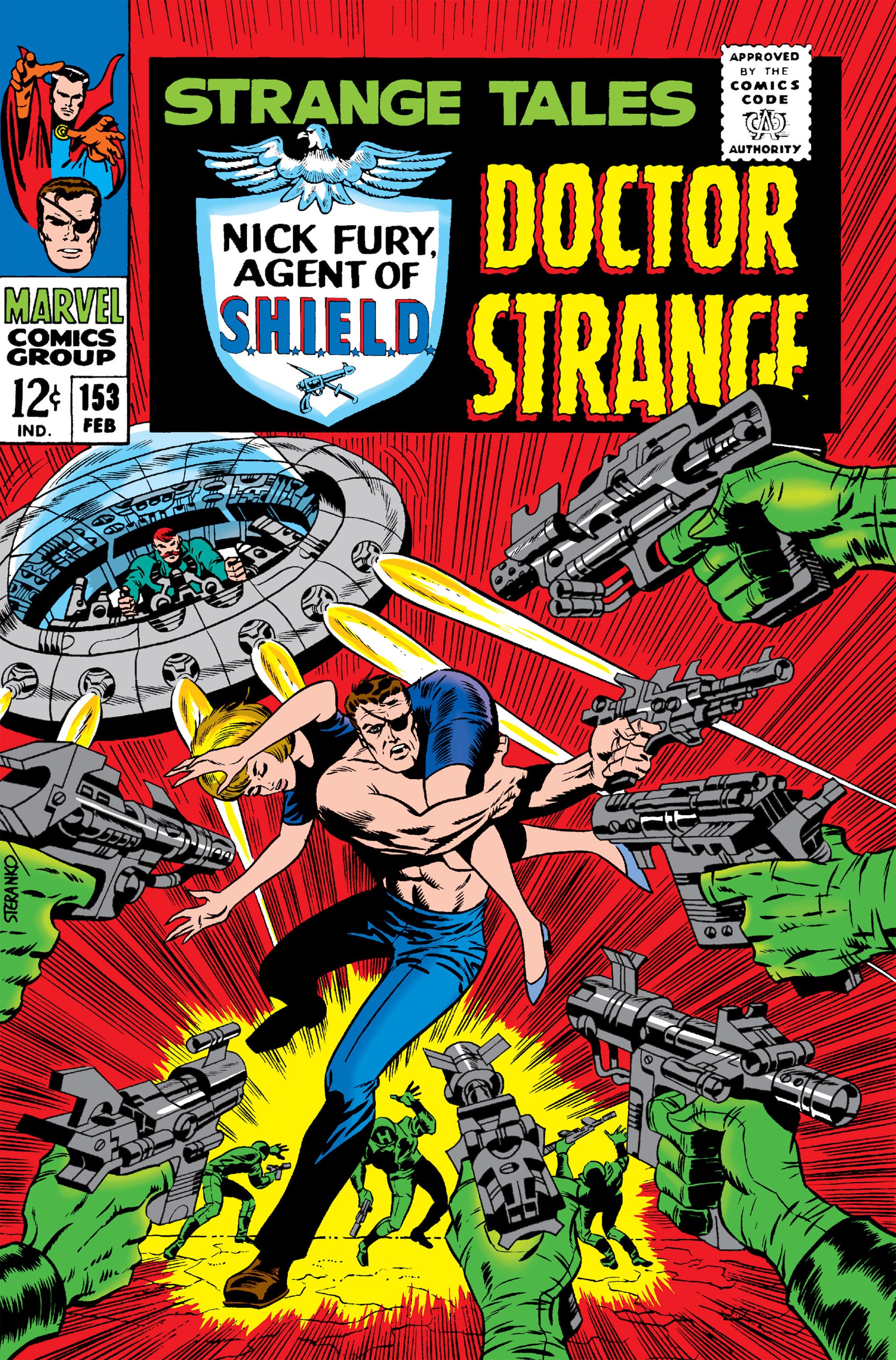 Read online Strange Tales (1951) comic -  Issue #153 - 1