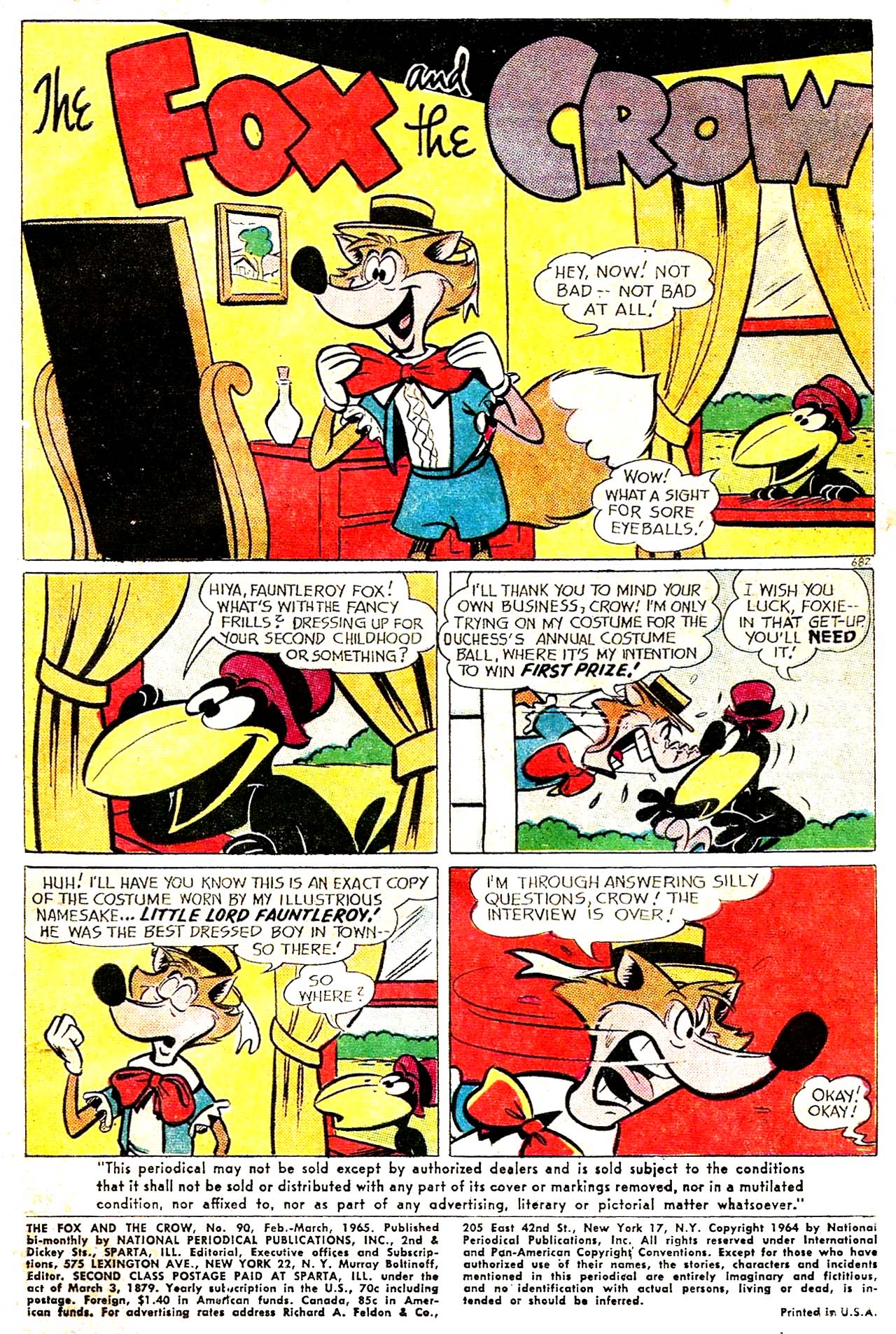 Read online The Fox and the Crow comic -  Issue #90 - 3