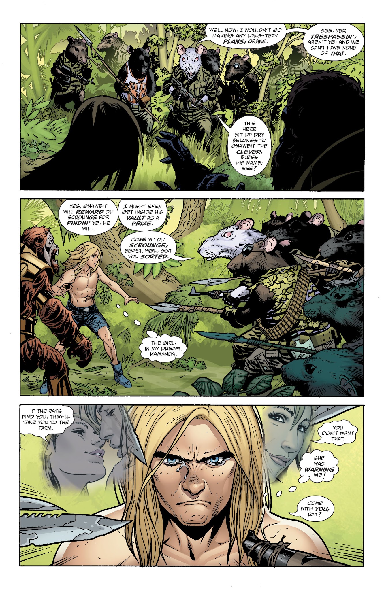 Read online The Kamandi Challenge comic -  Issue #12 - 15