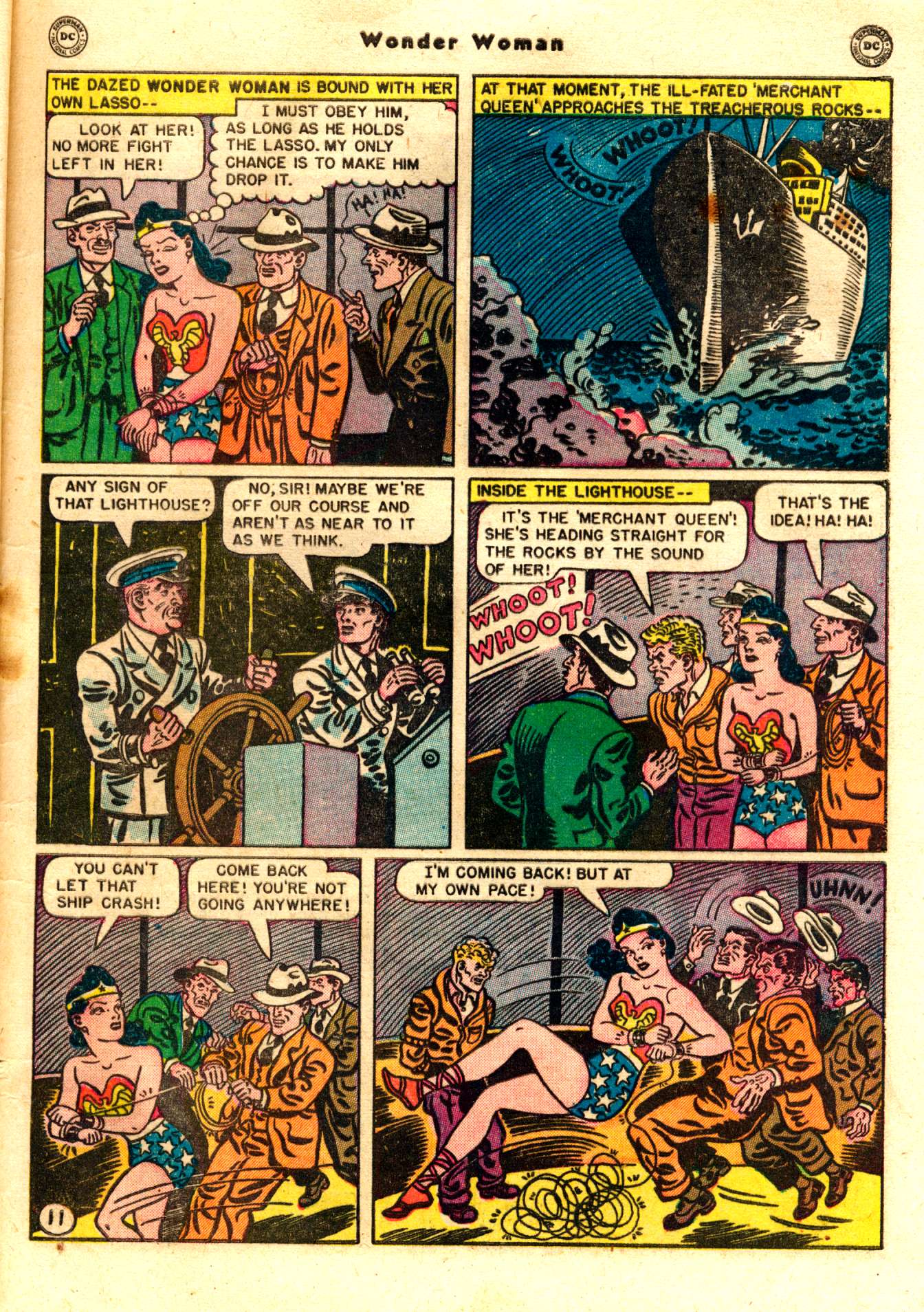 Read online Wonder Woman (1942) comic -  Issue #40 - 47