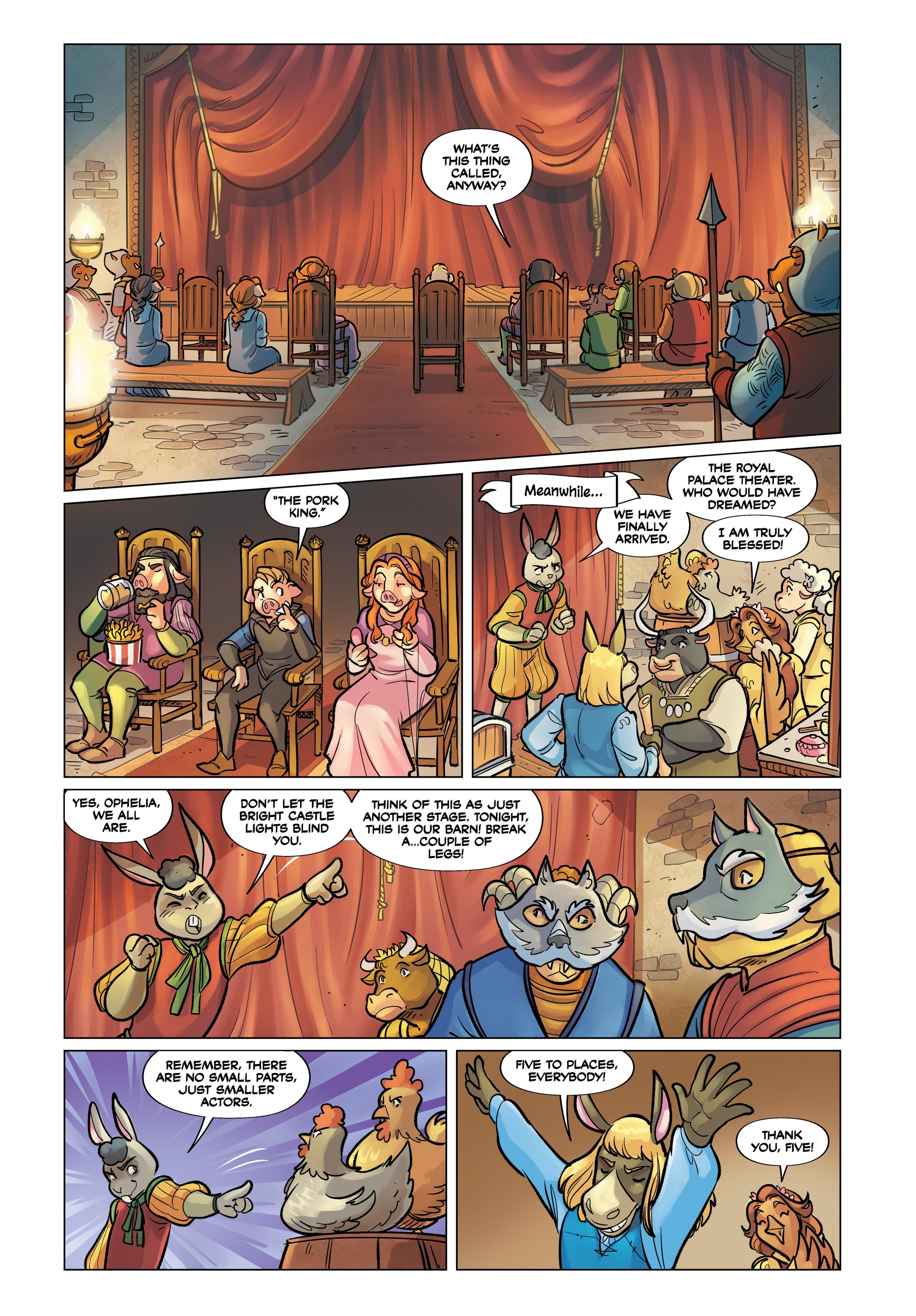 Read online Ham-let: A Shakespearean Mash-up comic -  Issue # Full - 29