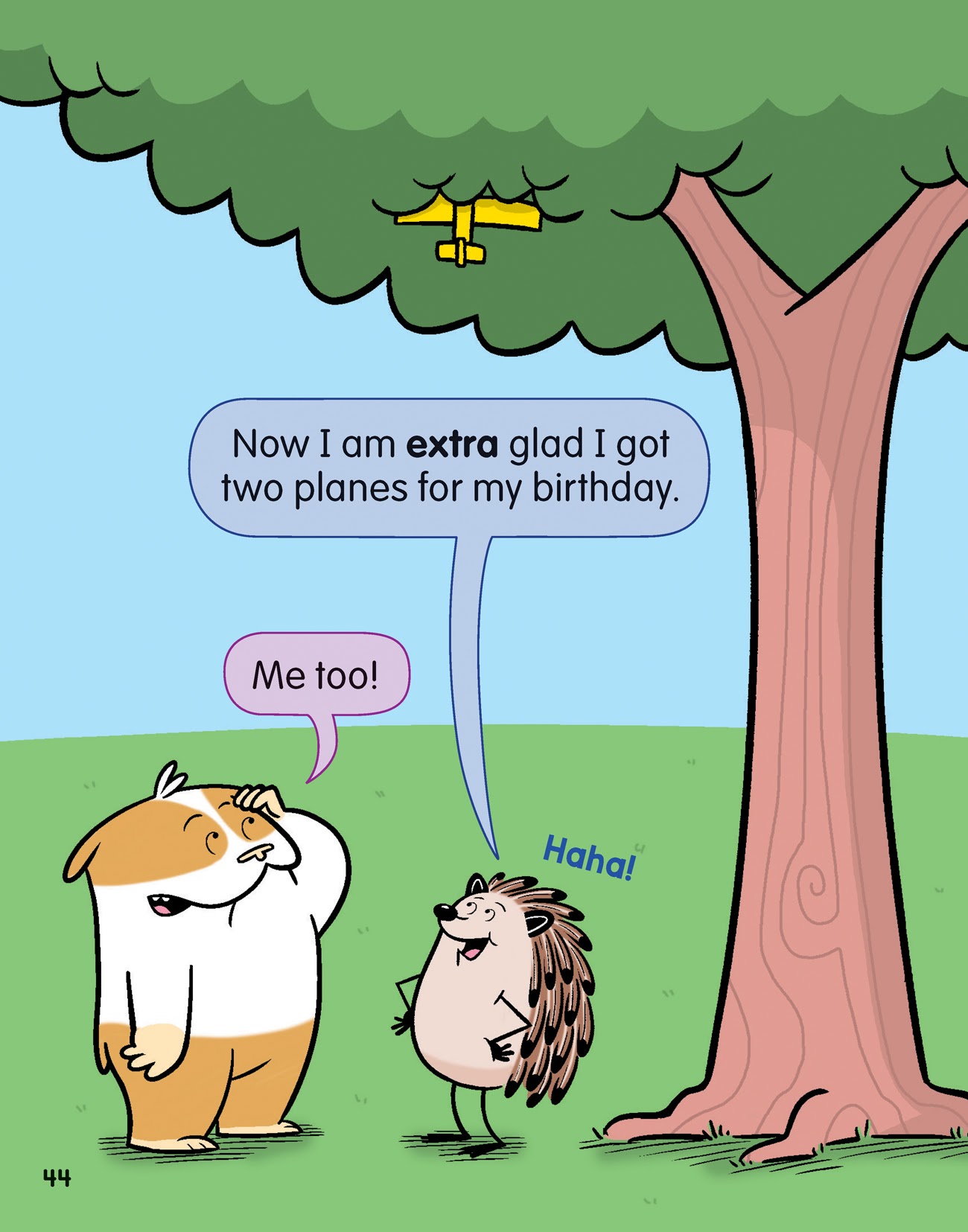 Read online Hello, Hedgehog! comic -  Issue #6 - 46