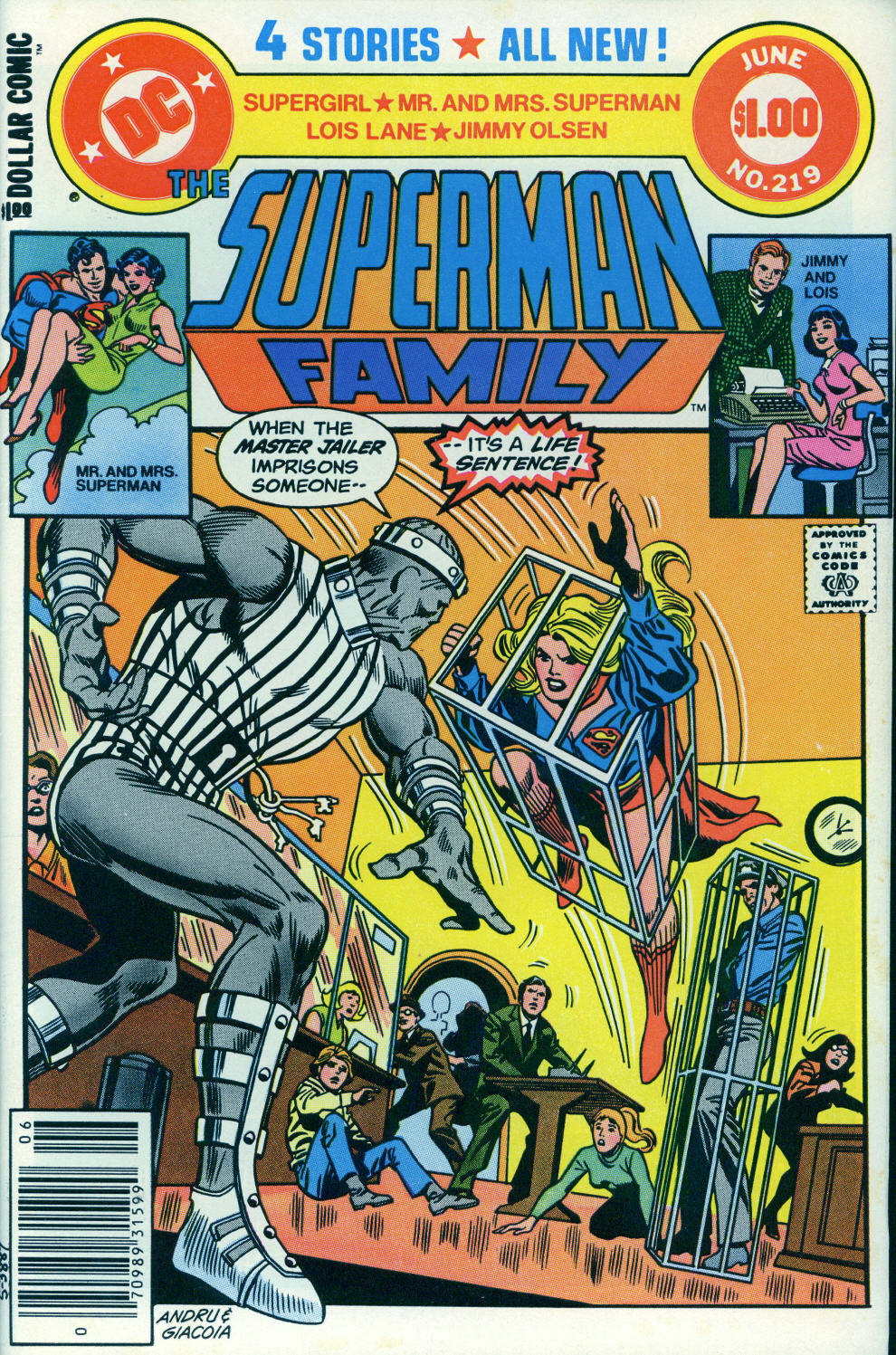 Read online The Superman Family comic -  Issue #219 - 1